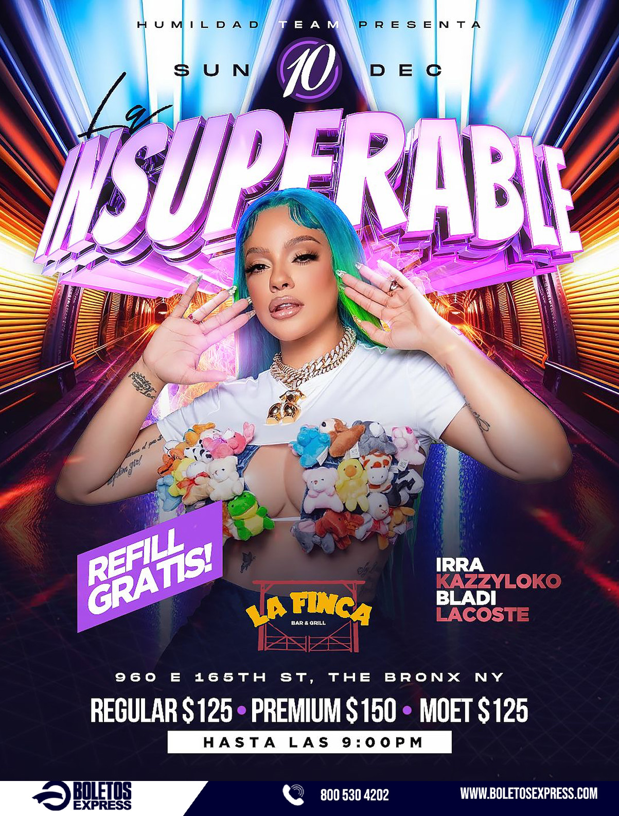Buy tickets for LA INSUPERABLE LA INSUPERABLE