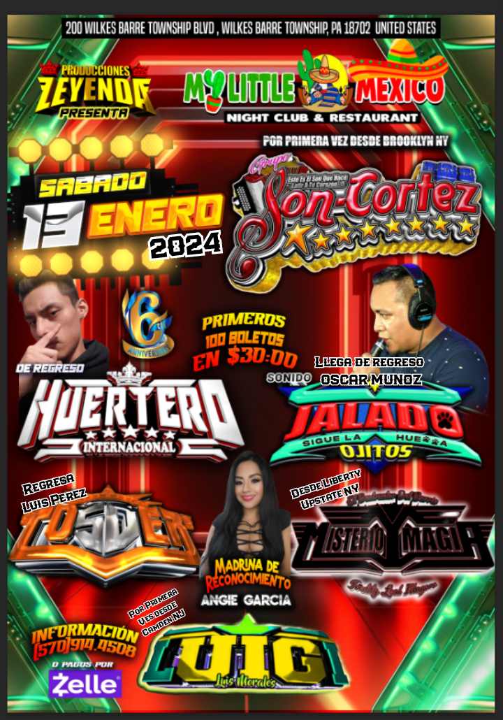 Buy tickets for 6 Aniversario Sonido Huertero Internacional 6 Aniversario Sonido Huertero Internacional
