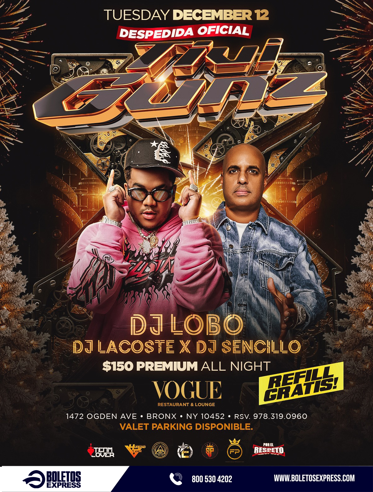Buy tickets for TIVI GUNZ TIVI GUNZ