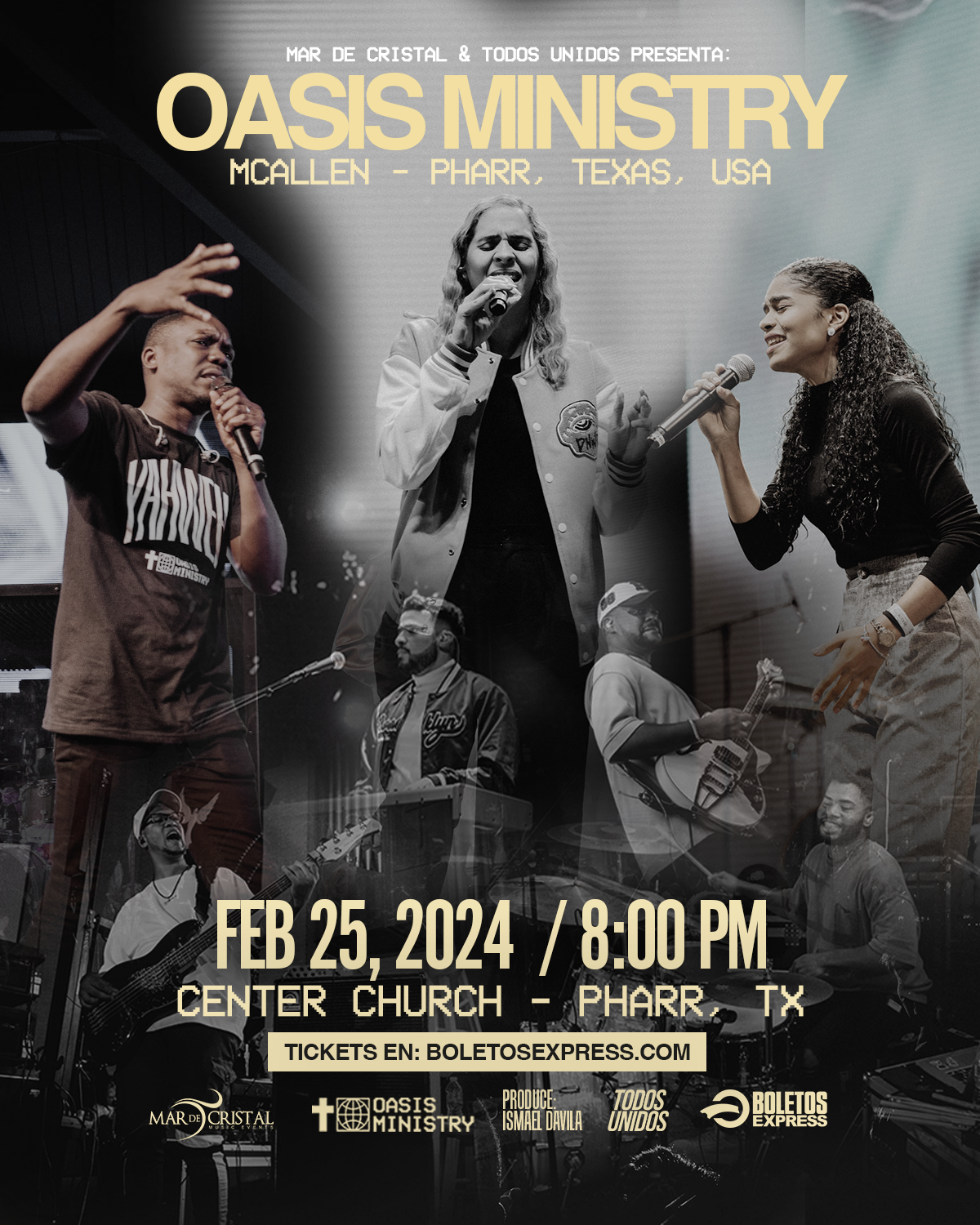 Buy tickets for Oasis Ministry USA TOUR - MCALLEN, TX 2024 Oasis Ministry USA TOUR - MCALLEN, TX 2024