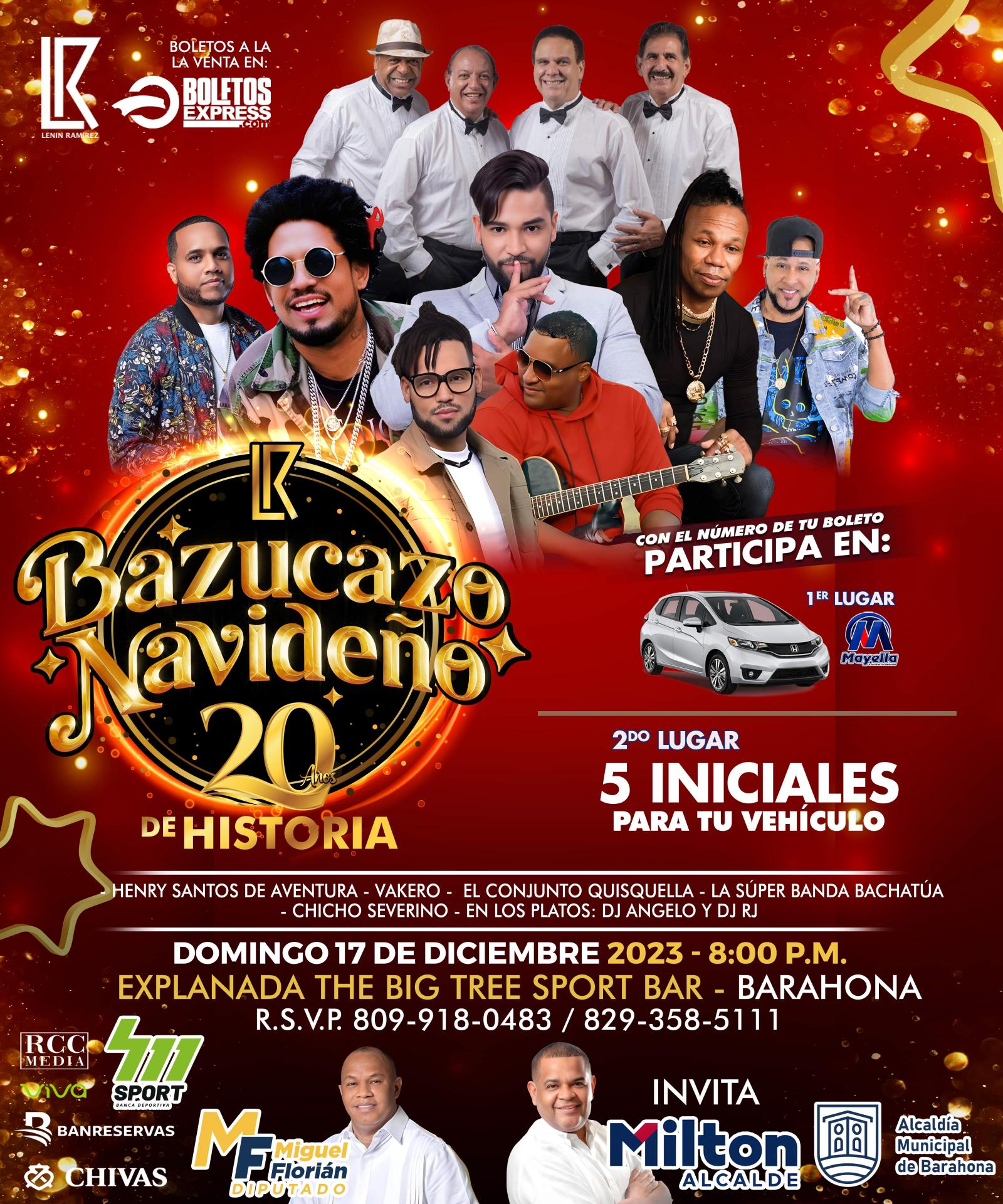 BAZUCAZO NAVIDEÑO 20 AÑOS DE HISTORIA