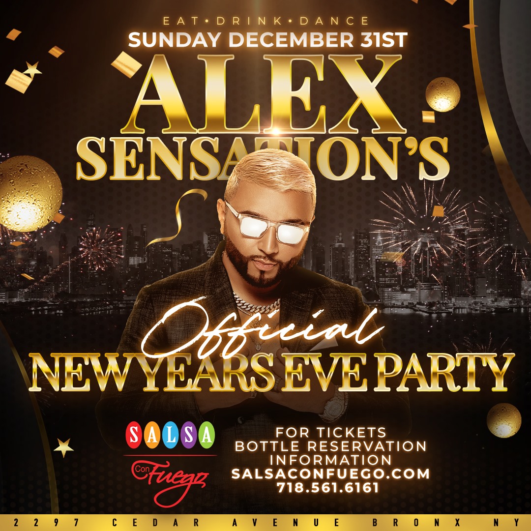 Buy tickets for Alex Sensation's New Years Eve Alex Sensation's New Years Eve