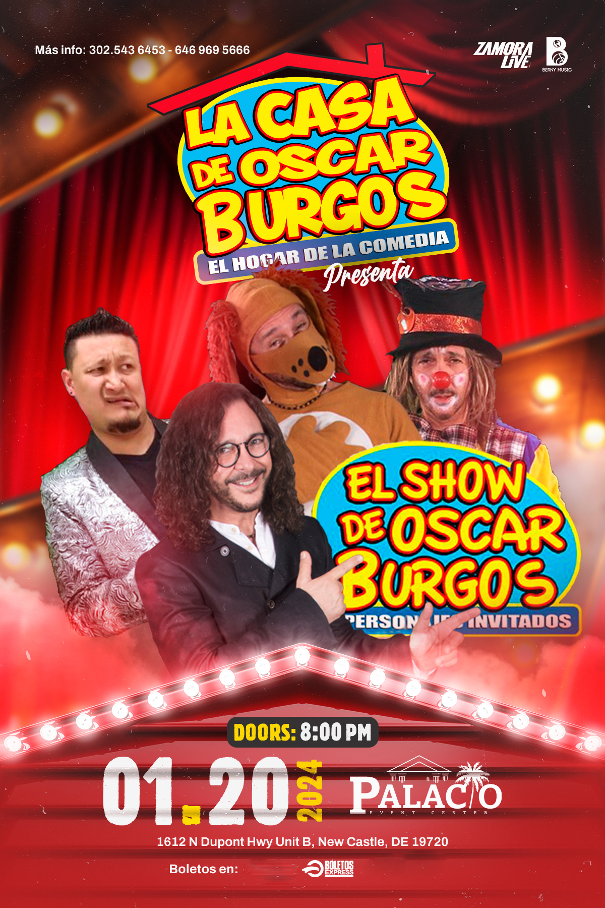 Buy tickets for LA CASA DE OSCAR BURGOS LA CASA DE OSCAR BURGOS