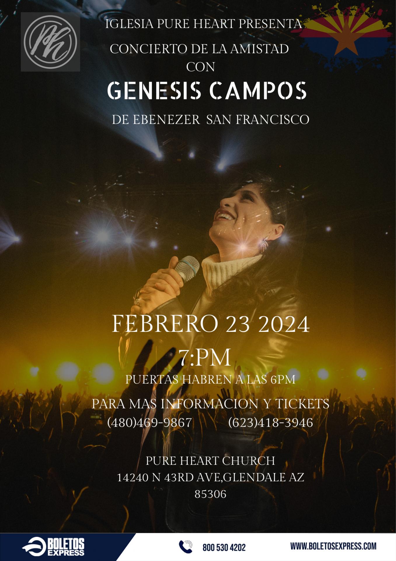Buy tickets for GENESIS CAMPOS GENESIS CAMPOS