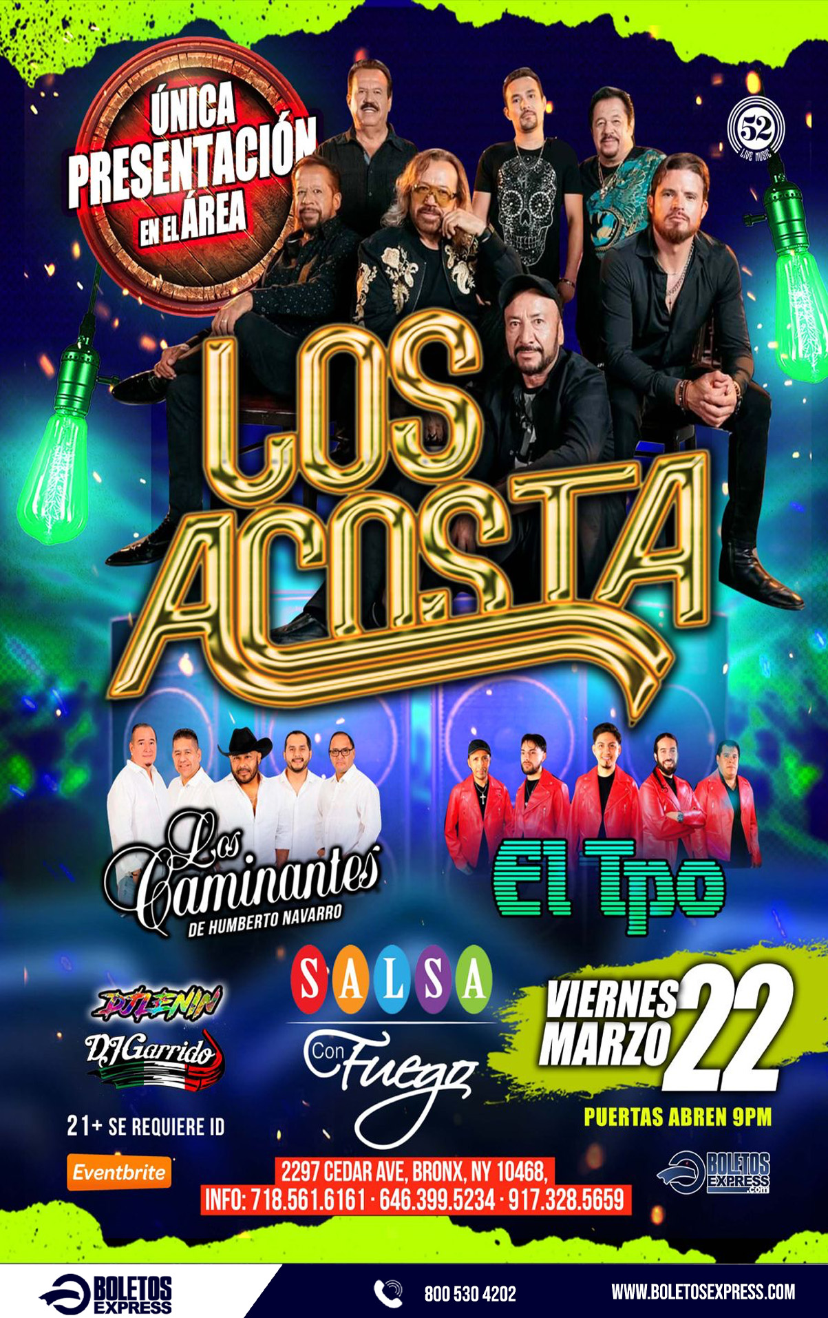 LOS ACOSTA | LOS CAMINANTES | EL TPO