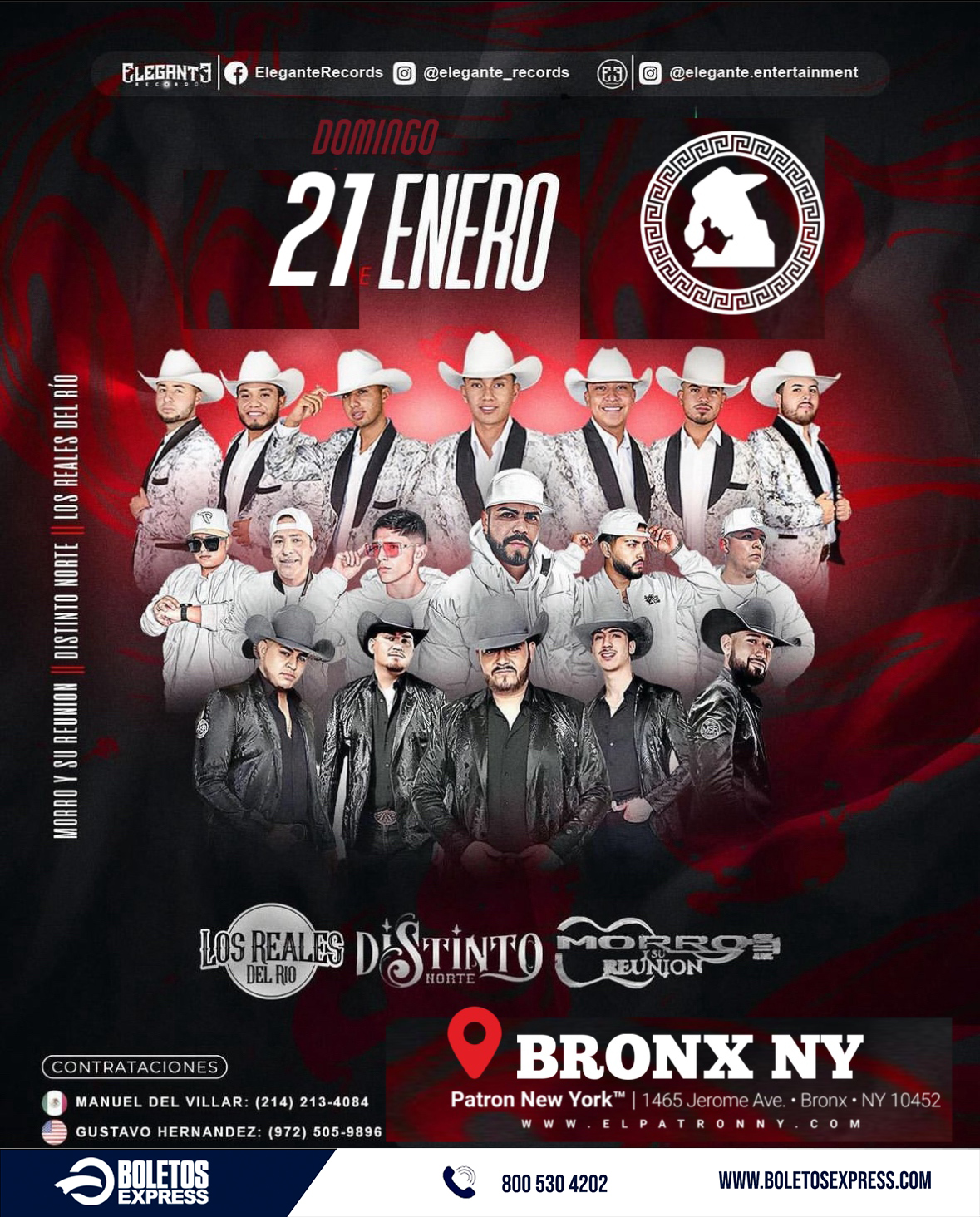 Buy tickets for LOS REALES DEL RIO | DISTINTO NORTE | MORRO Y SU REUNION LOS REALES DEL RIO | DISTINTO NORTE | MORRO Y SU REUNION
