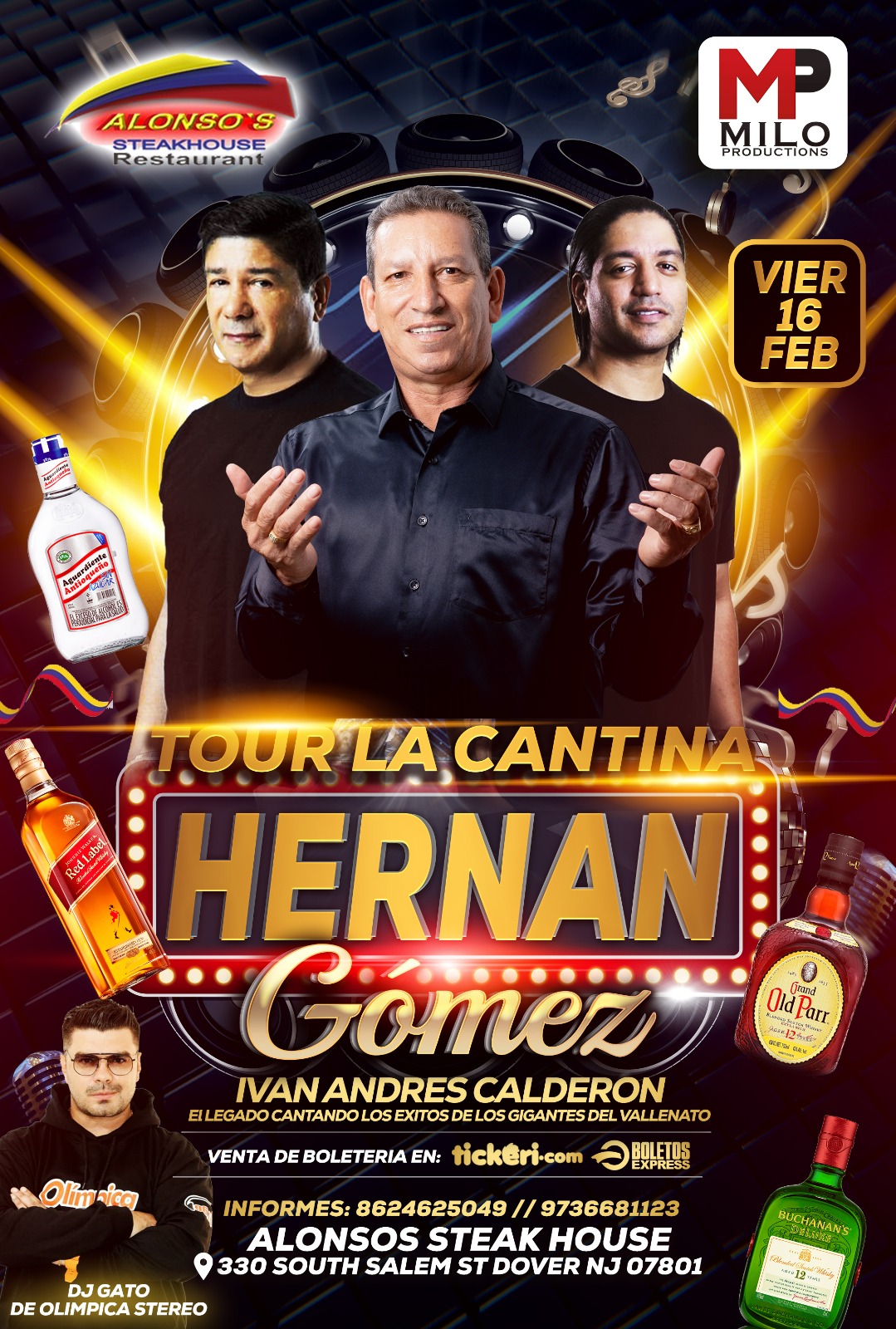 Buy tickets for RANCHENATO CON HERNAN COMEZ Y IVAN ANDRES CALDERON RANCHENATO CON HERNAN COMEZ Y IVAN ANDRES CALDERON