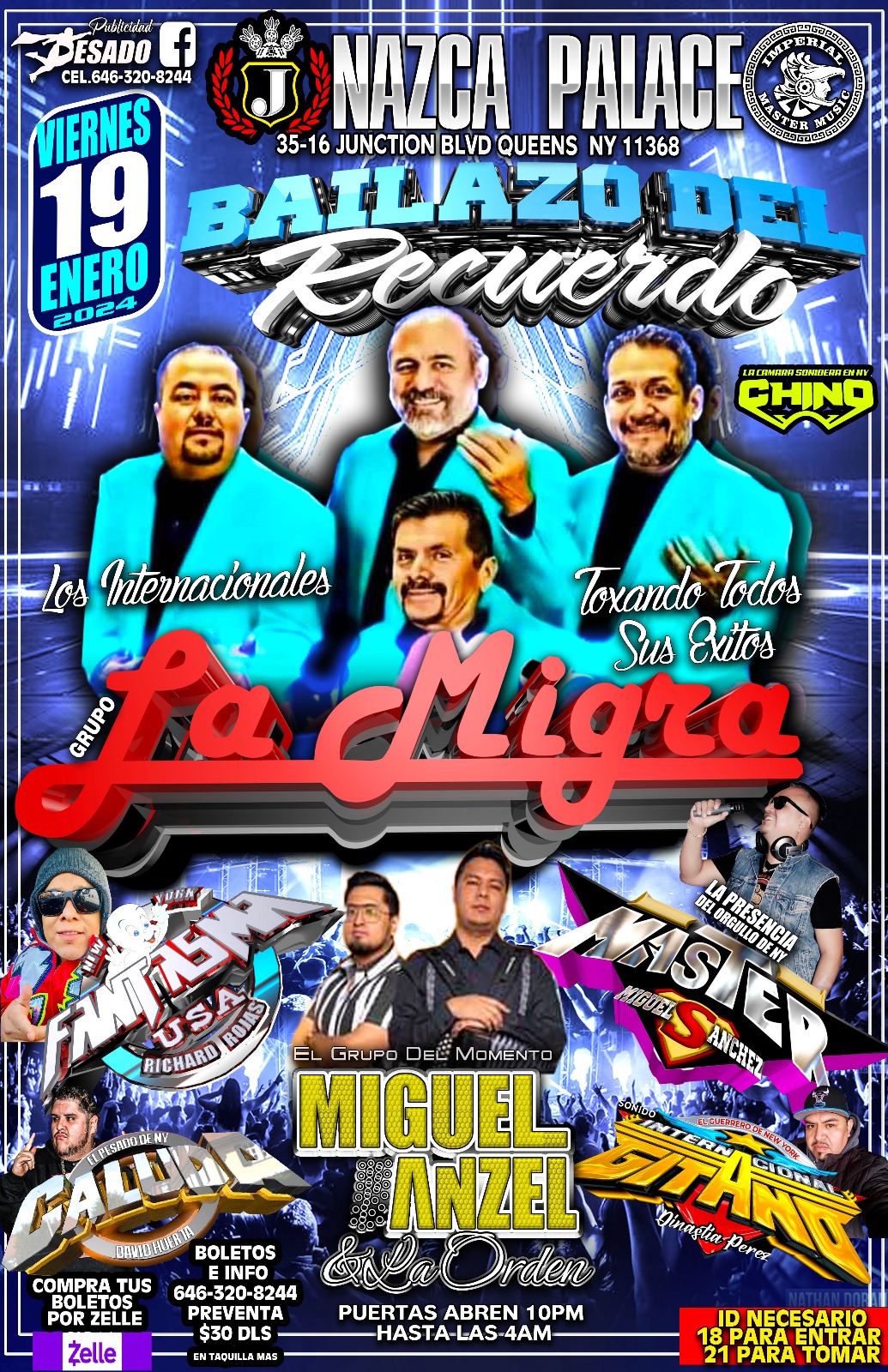 GRUPO ,LA MIGRA DESDE MEXICO