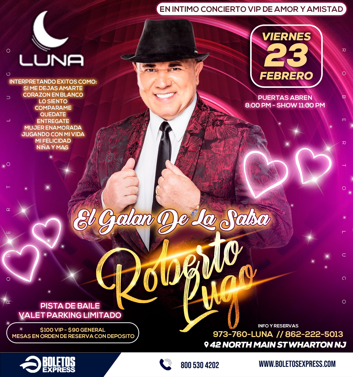 Buy tickets for ROBERTO LUGO ROBERTO LUGO