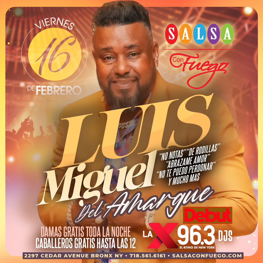 Buy tickets for Luis Miguel del Amargue Debut Luis Miguel del Amargue Debut