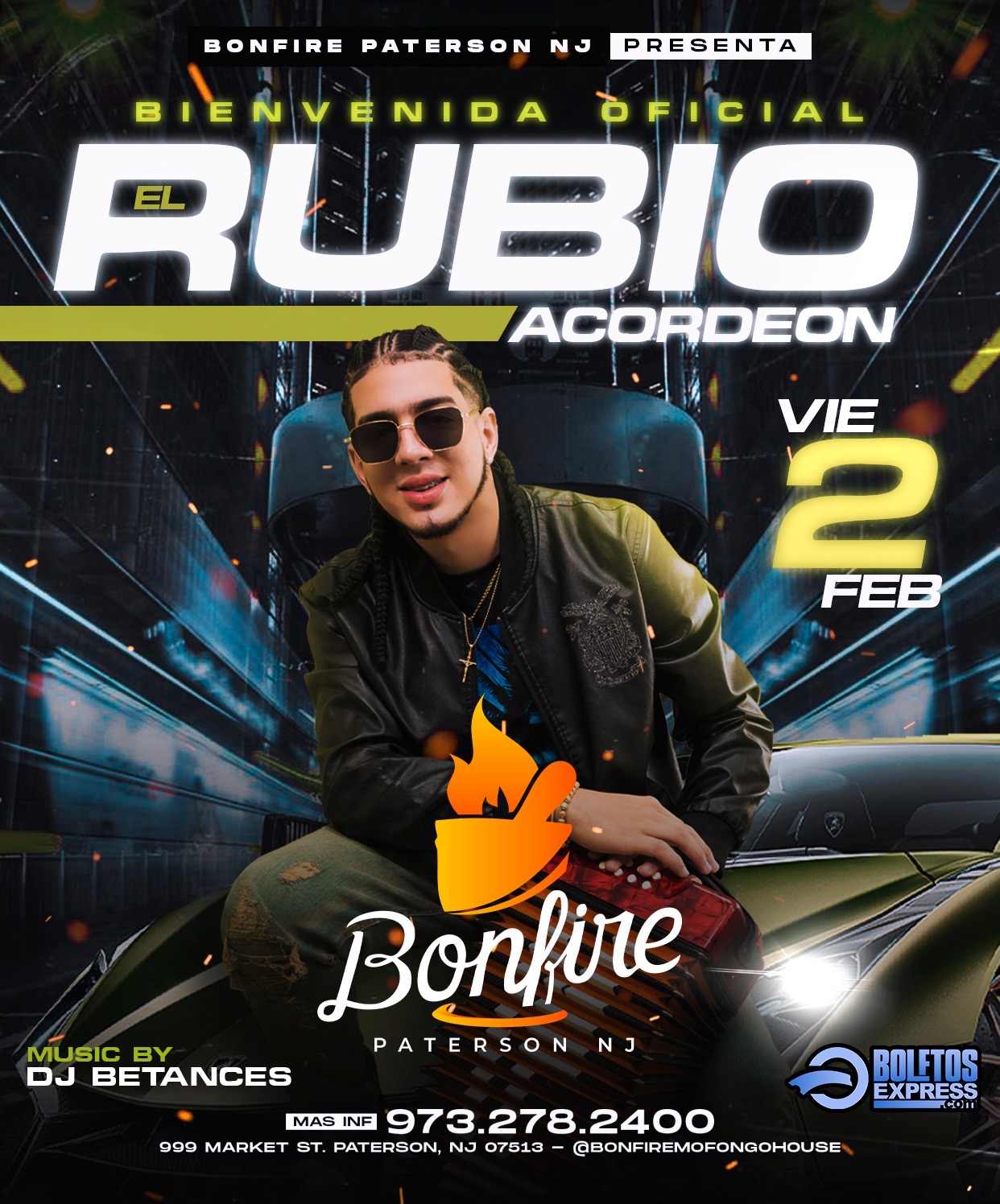 El Rubio Acordeon Tickets - BoletosExpress