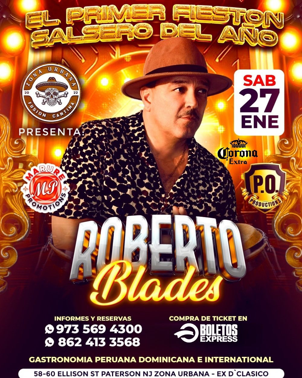 Buy tickets for ROBERTO BLADES ROBERTO BLADES