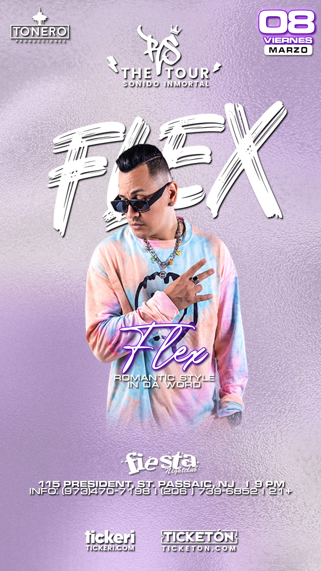Buy tickets for FLEX, ROMANTIC STYLE IN DA WORD FLEX, ROMANTIC STYLE IN DA WORD