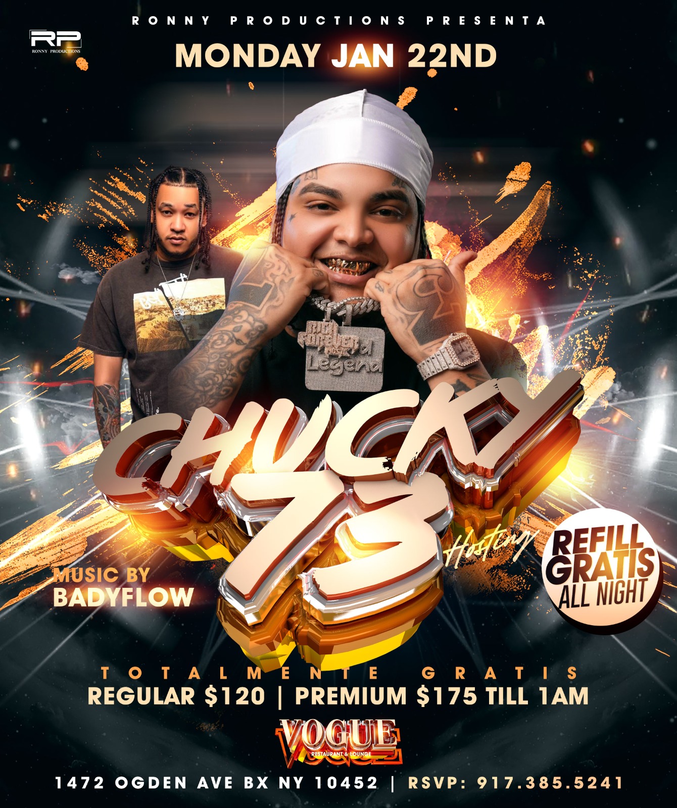 Buy tickets for Chucky 73 Chucky 73