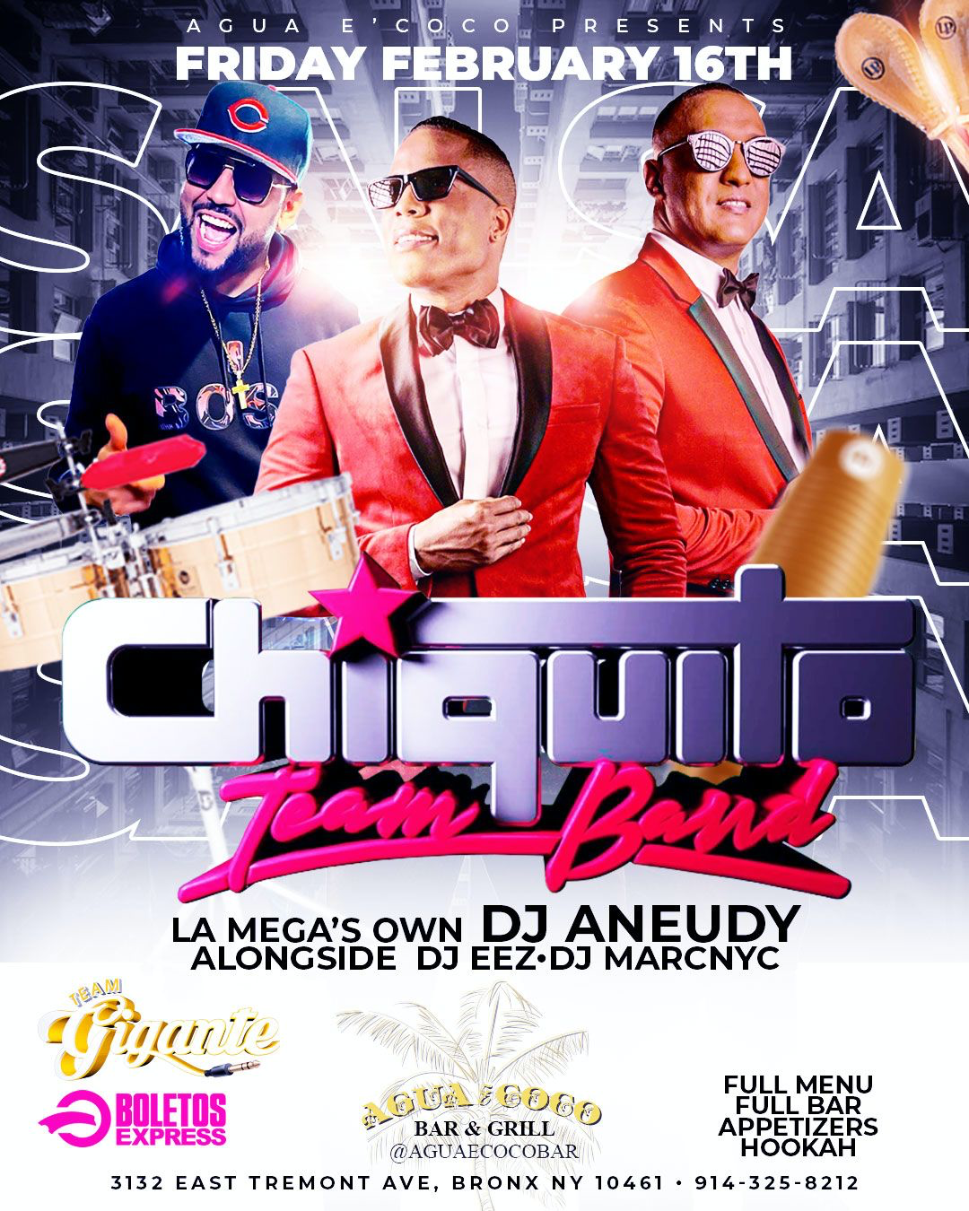 Buy tickets for CHIQUITO TEAM BAND CHIQUITO TEAM BAND