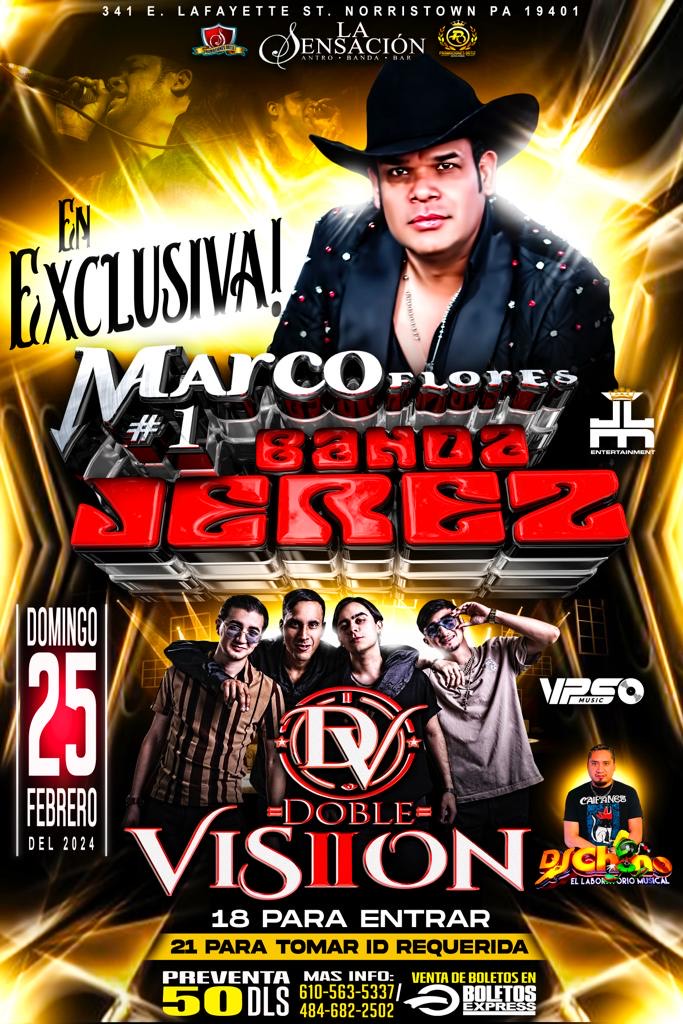 MARCO FLORES | BANDA JEREZ | DOBLE VISIION