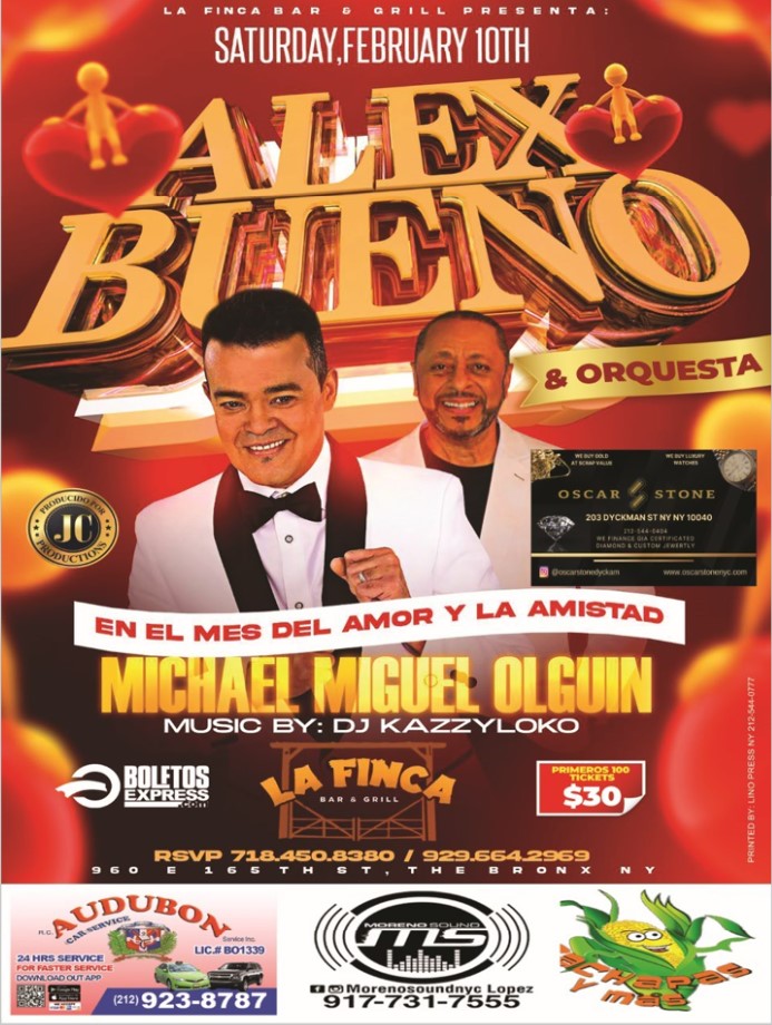 Buy tickets for ALEX BUENO ALEX BUENO