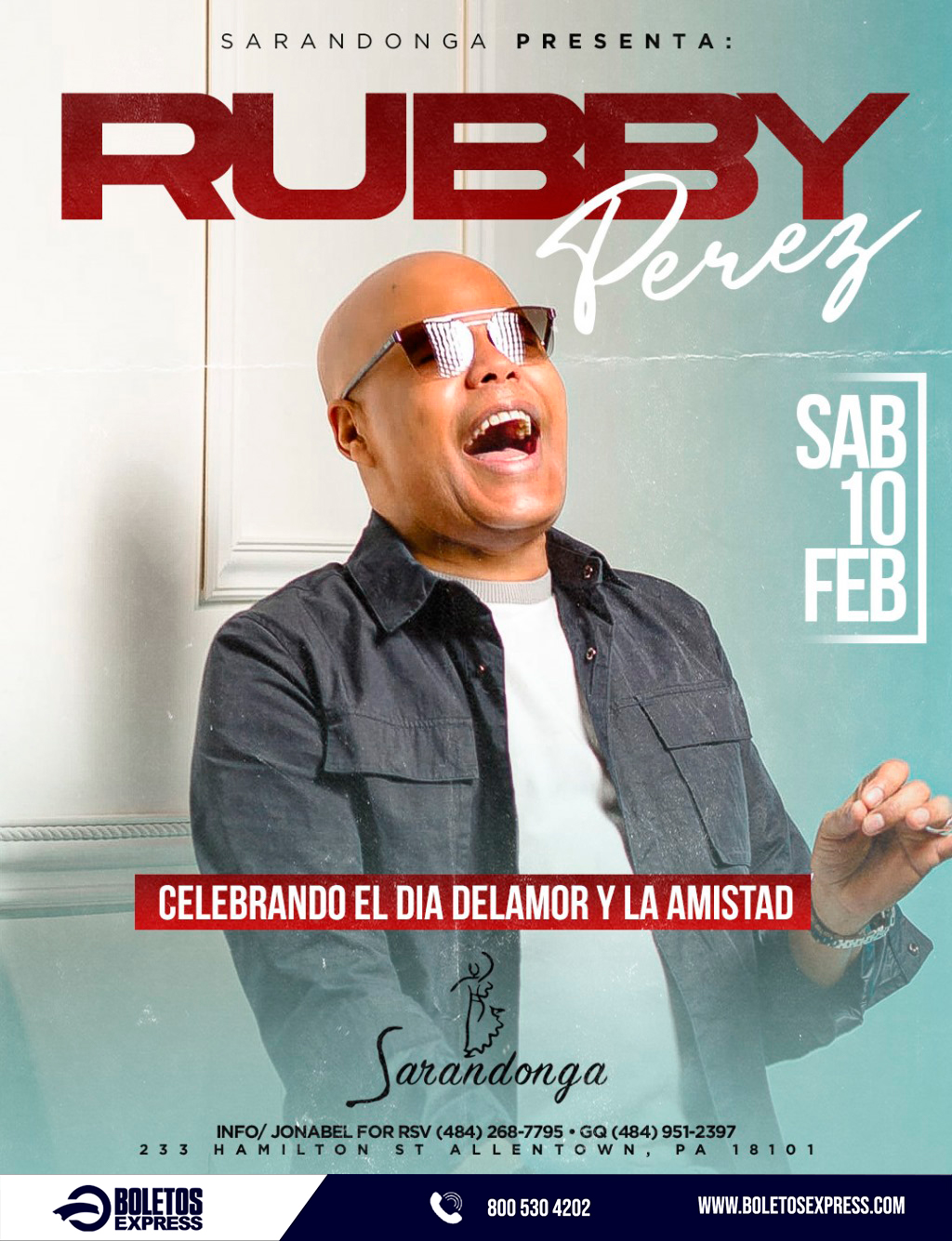 Buy tickets for RUBBY PEREZ RUBBY PEREZ