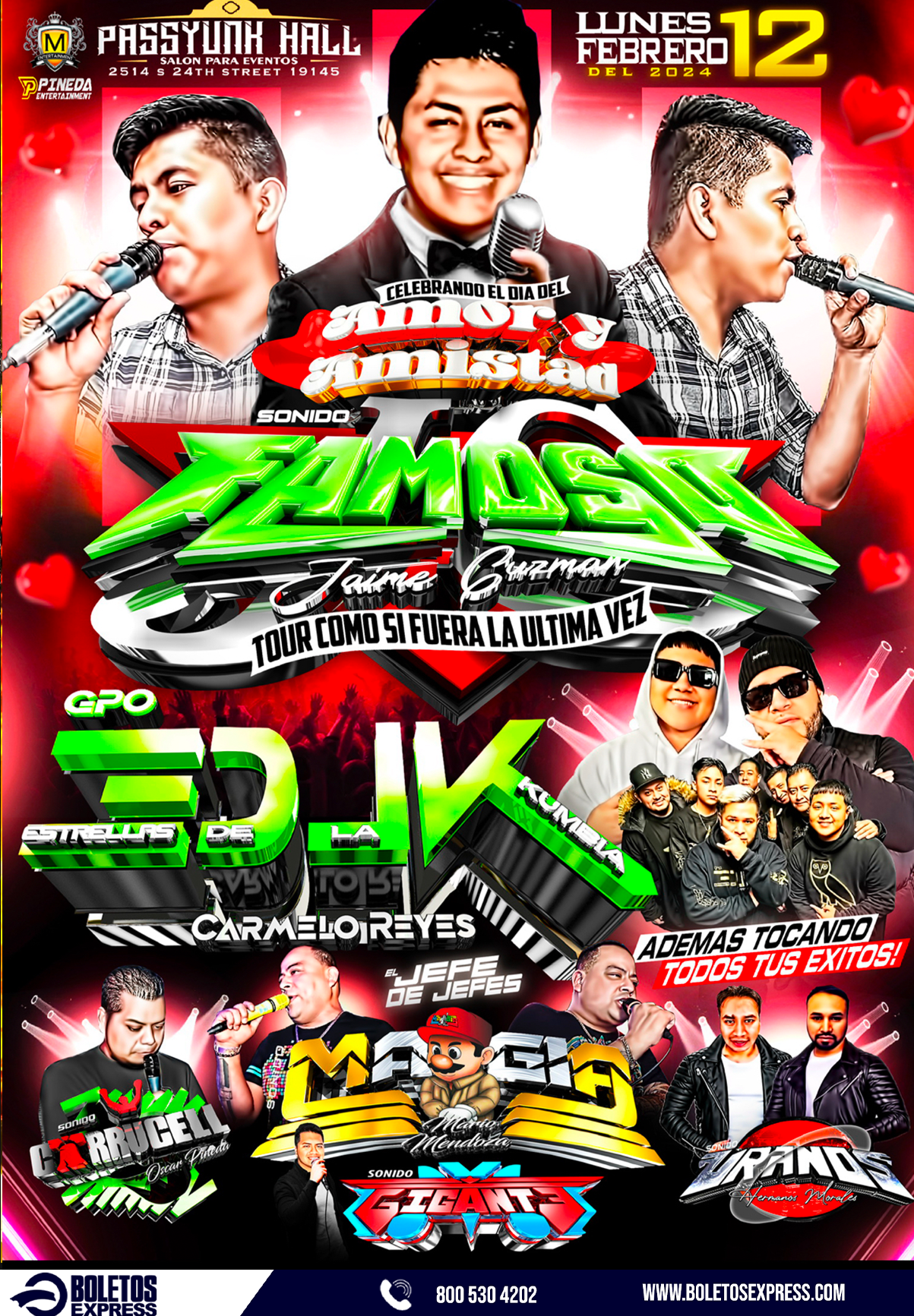 Buy tickets for FAMOSO JAIME GUZMAN | EDLK | MAGIA MARIO MENDOZA FAMOSO JAIME GUZMAN | EDLK | MAGIA MARIO MENDOZA