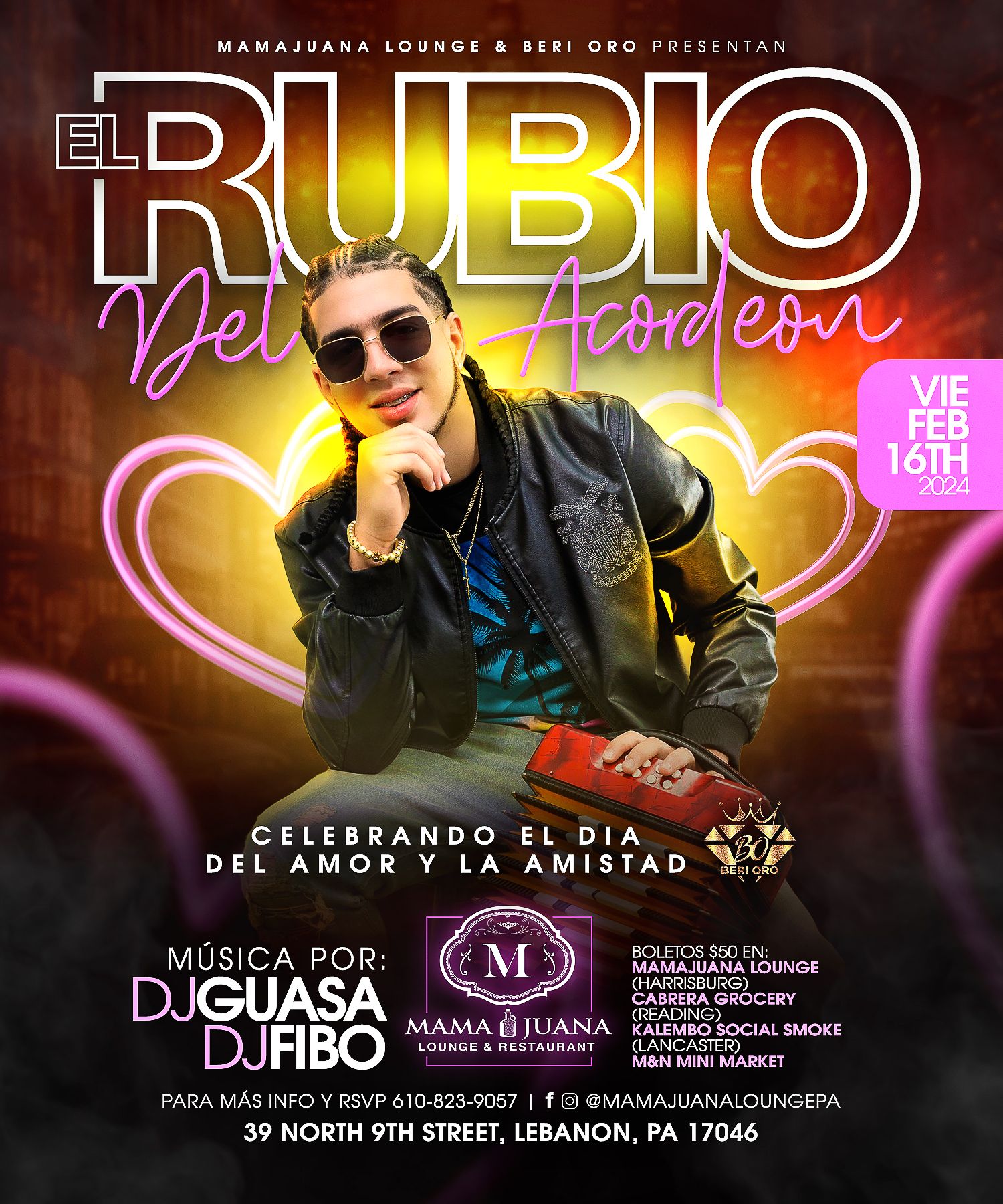 Buy tickets for EL RUBIO DEL ACORDEON EL RUBIO DEL ACORDEON