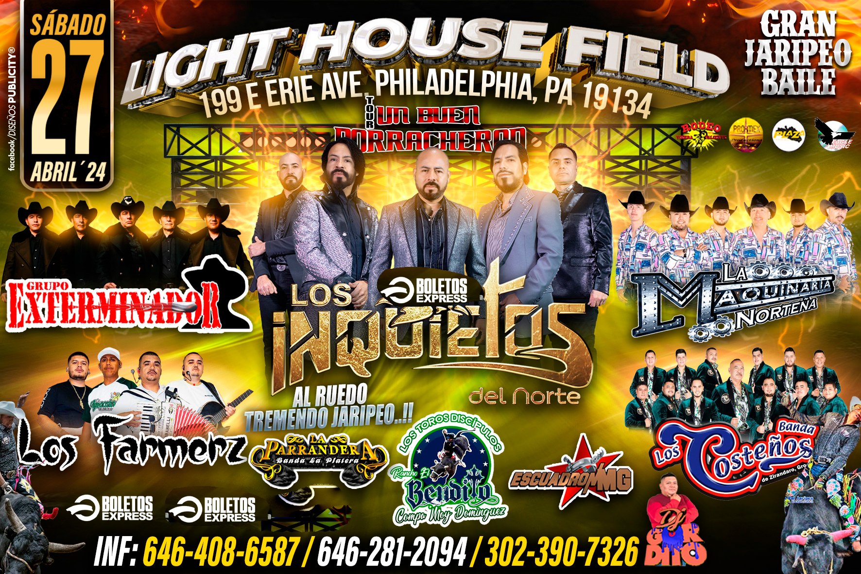 Buy tickets for LOS INQUIETOS DEL NORTE LOS INQUIETOS DEL NORTE
