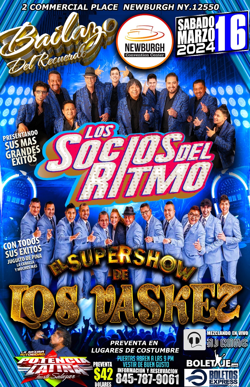 LOS SOCIOS DEL RITMO, EL SUPER SHOW DE LOS VASKEZ