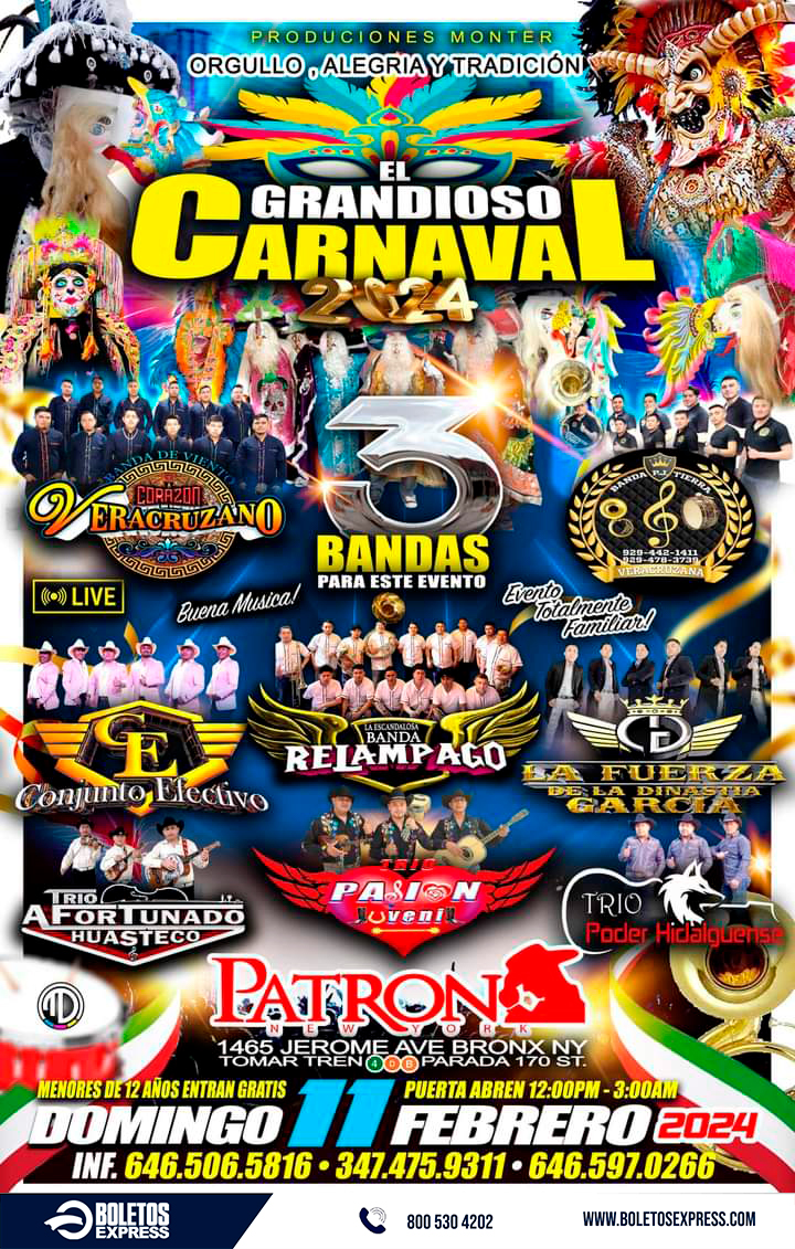 Buy tickets for EL GRANDIOSO CARNAVAL EL GRANDIOSO CARNAVAL