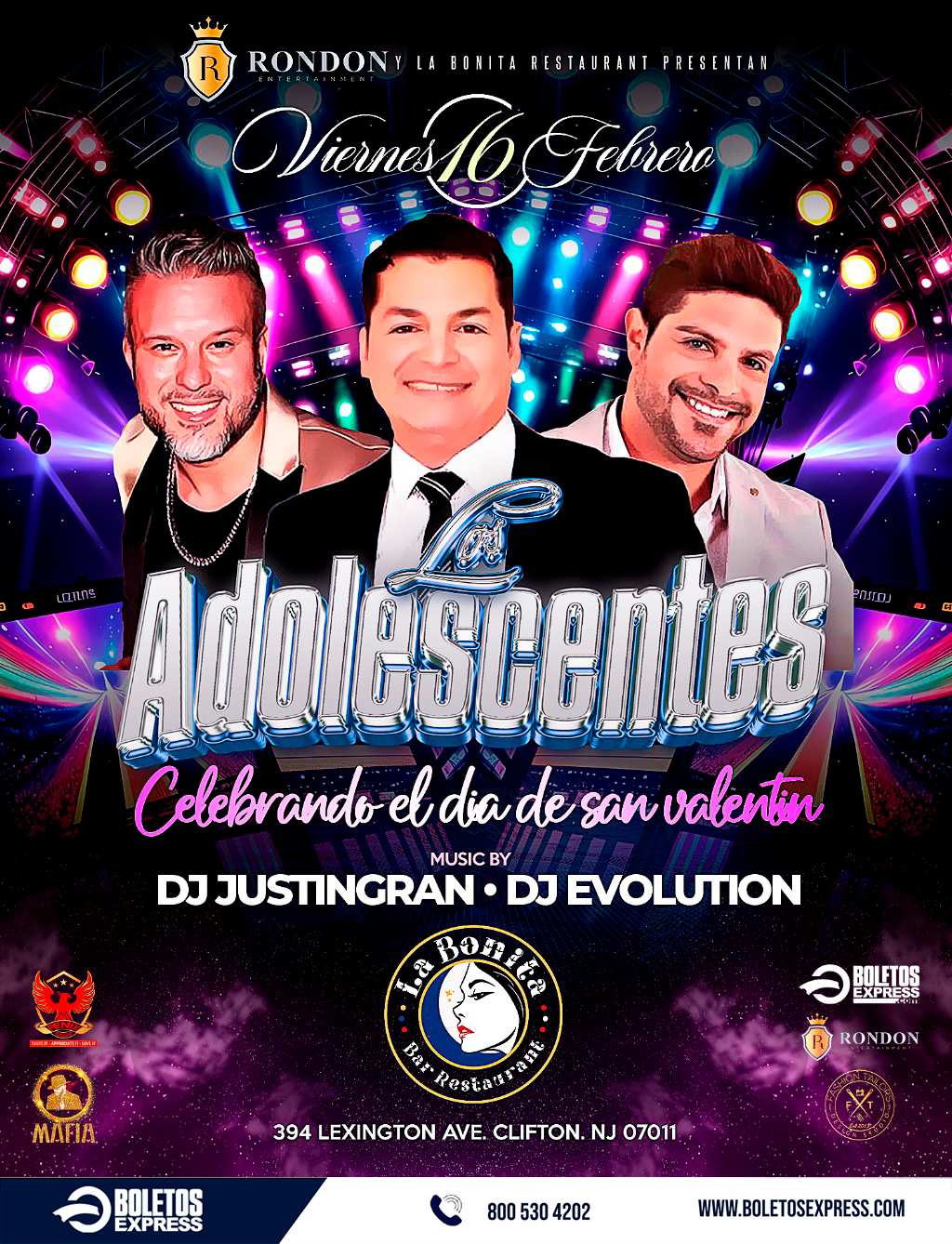 LOS ADOLESCENTES Tickets BoletosExpress