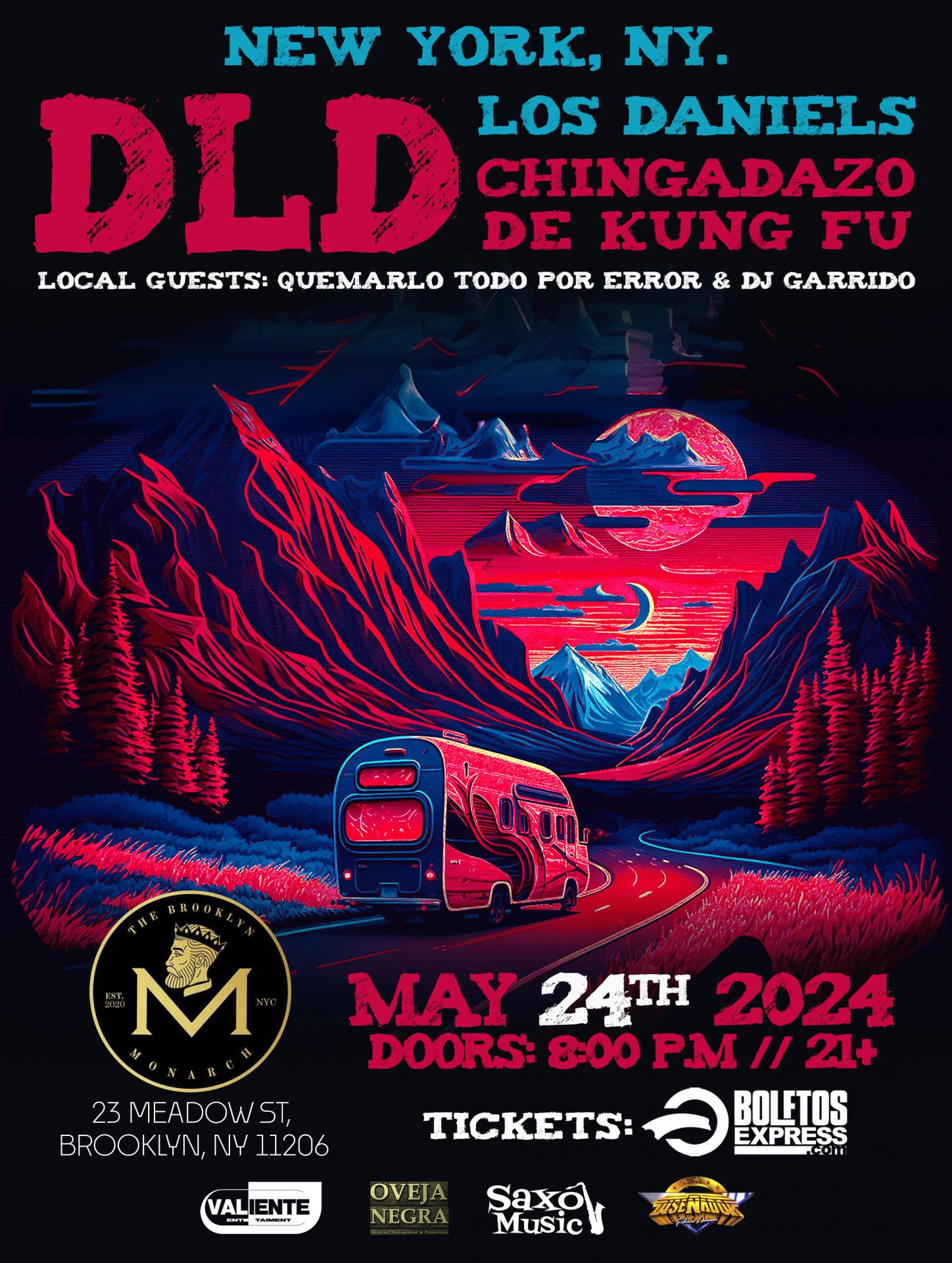 Buy tickets for DLD LOS DANIELS CHINGADAZO DE KUNG FU DLD LOS DANIELS CHINGADAZO DE KUNG FU