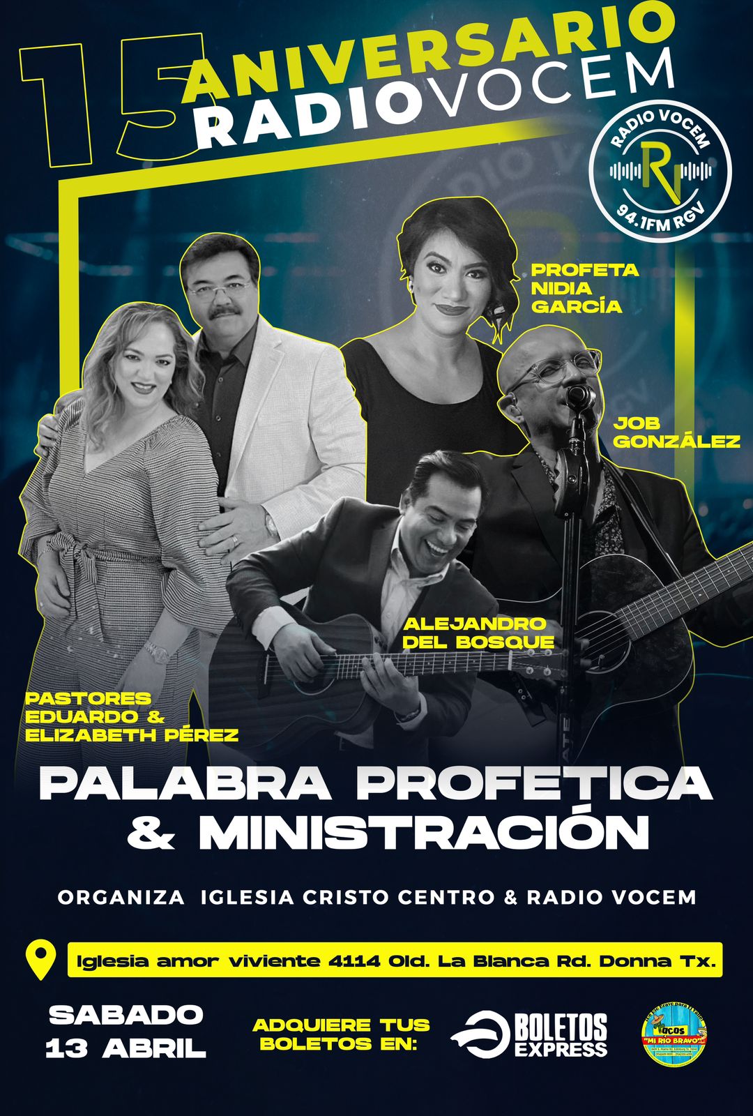 Buy tickets for RADIO VOCEM CELEBRA SU 15 ANIVERSARIO RADIO VOCEM CELEBRA SU 15 ANIVERSARIO