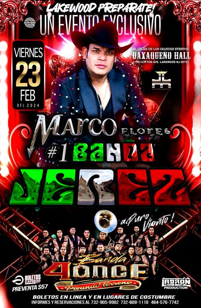 MARCO FLORES Y BANDA JEREZ | BANDA 4 ONCE