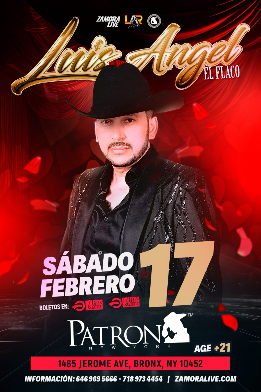 Buy tickets for LUIS ANGEL EL FLACO LUIS ANGEL EL FLACO