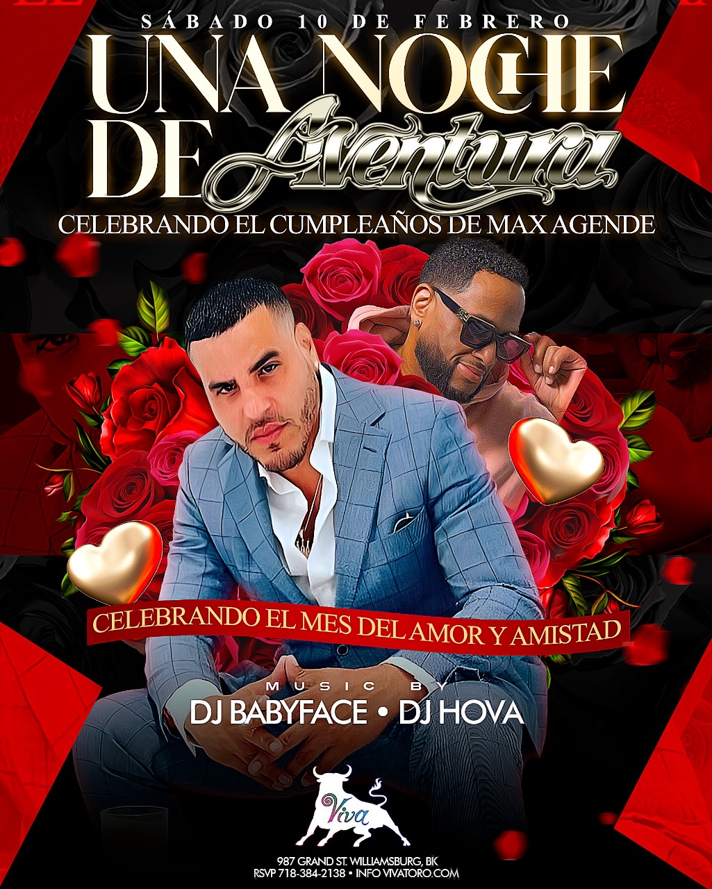 Buy tickets for Una Noche De “Aventura” con Max Agende Una Noche De “Aventura” con Max Agende