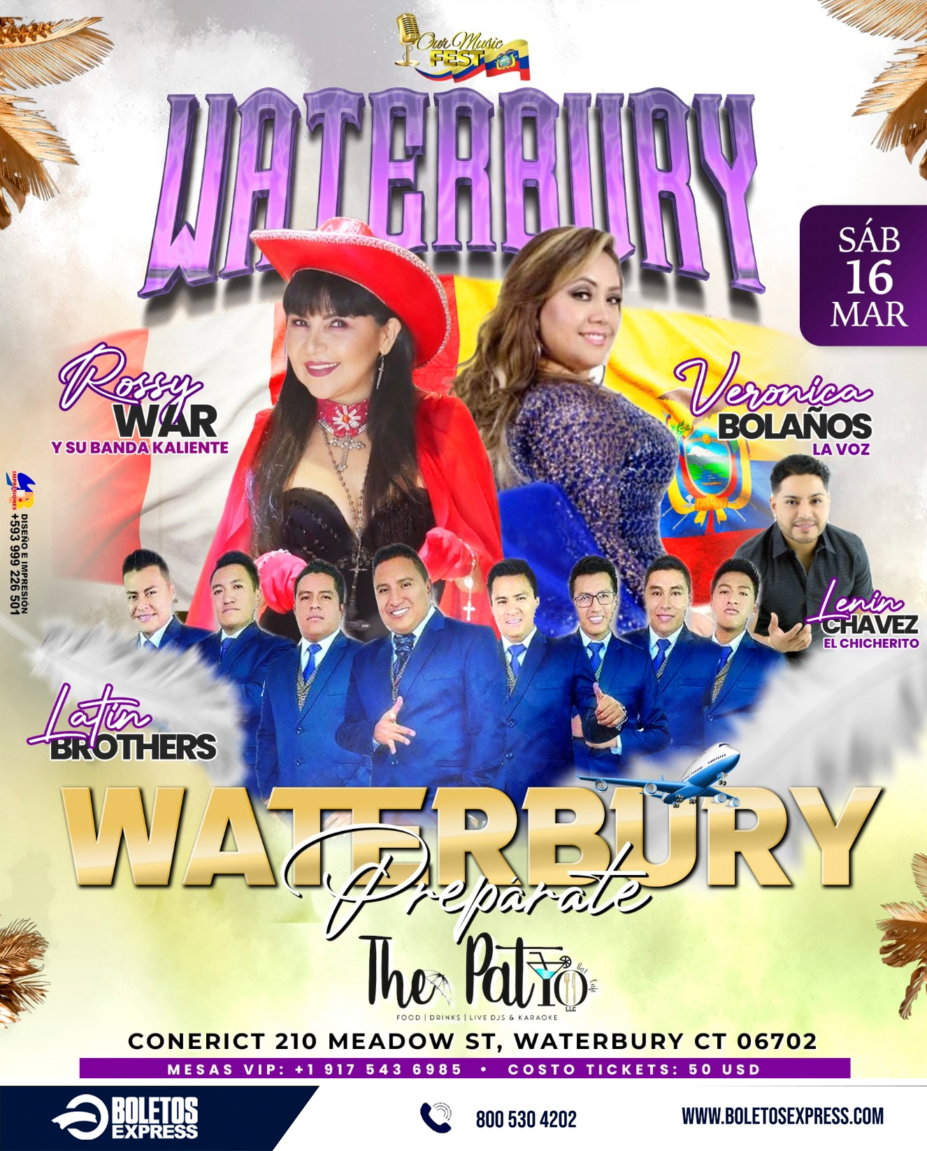 VERONICA BOLAÑOS ROSSY WAR Tickets BoletosExpress