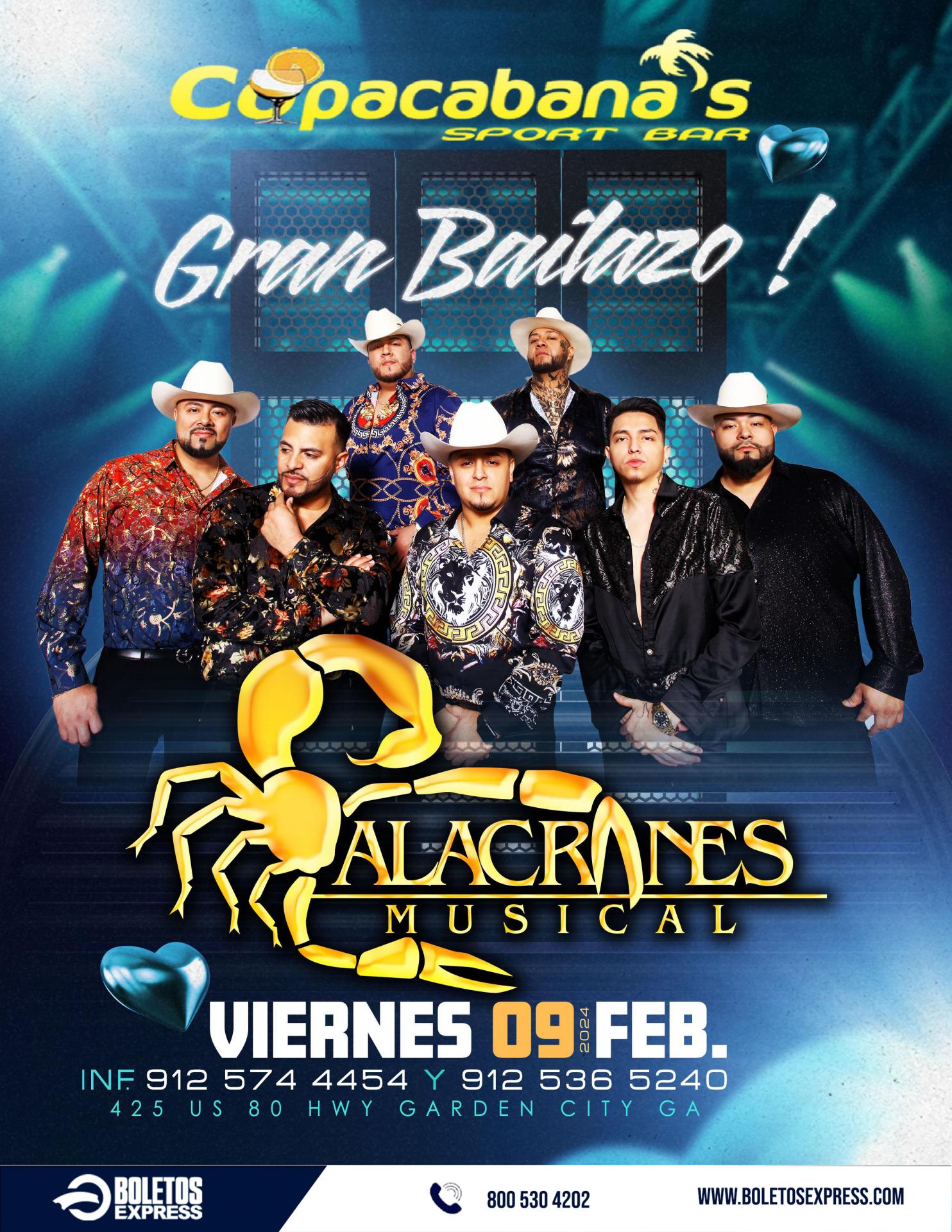 Buy tickets for ALACRANES MUSICAL ALACRANES MUSICAL