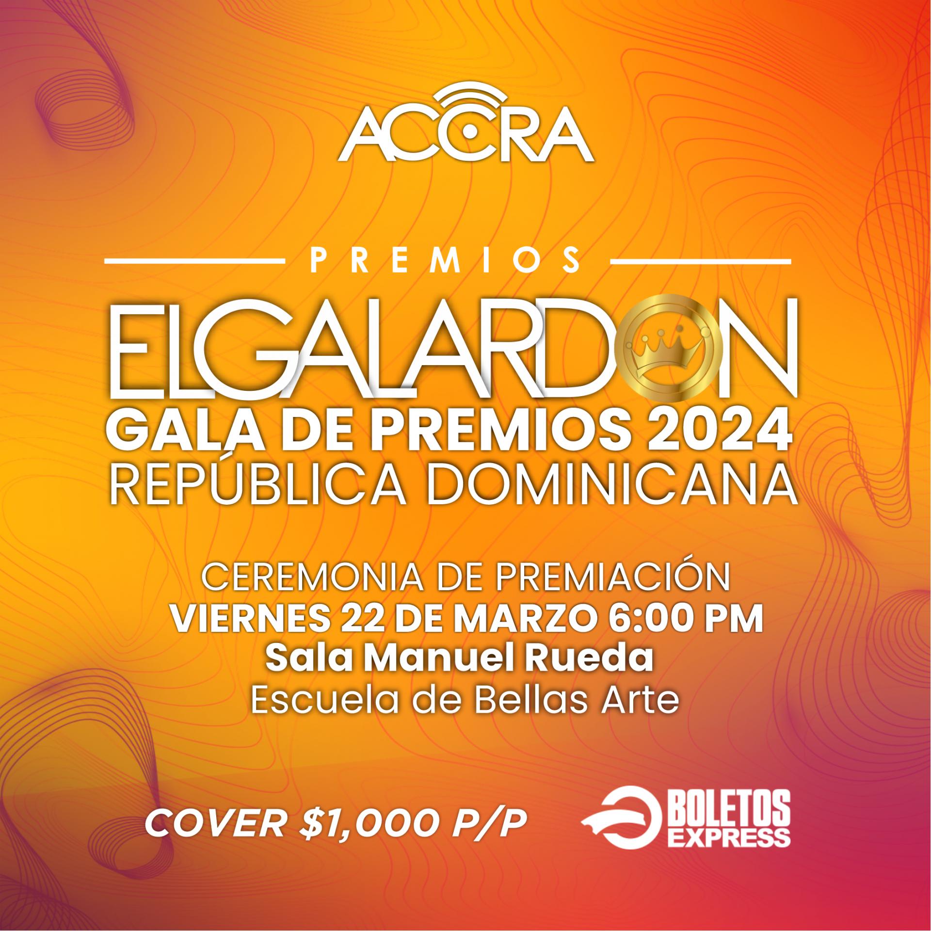 Buy tickets for PREMIOS EL GALARDON PREMIOS EL GALARDON
