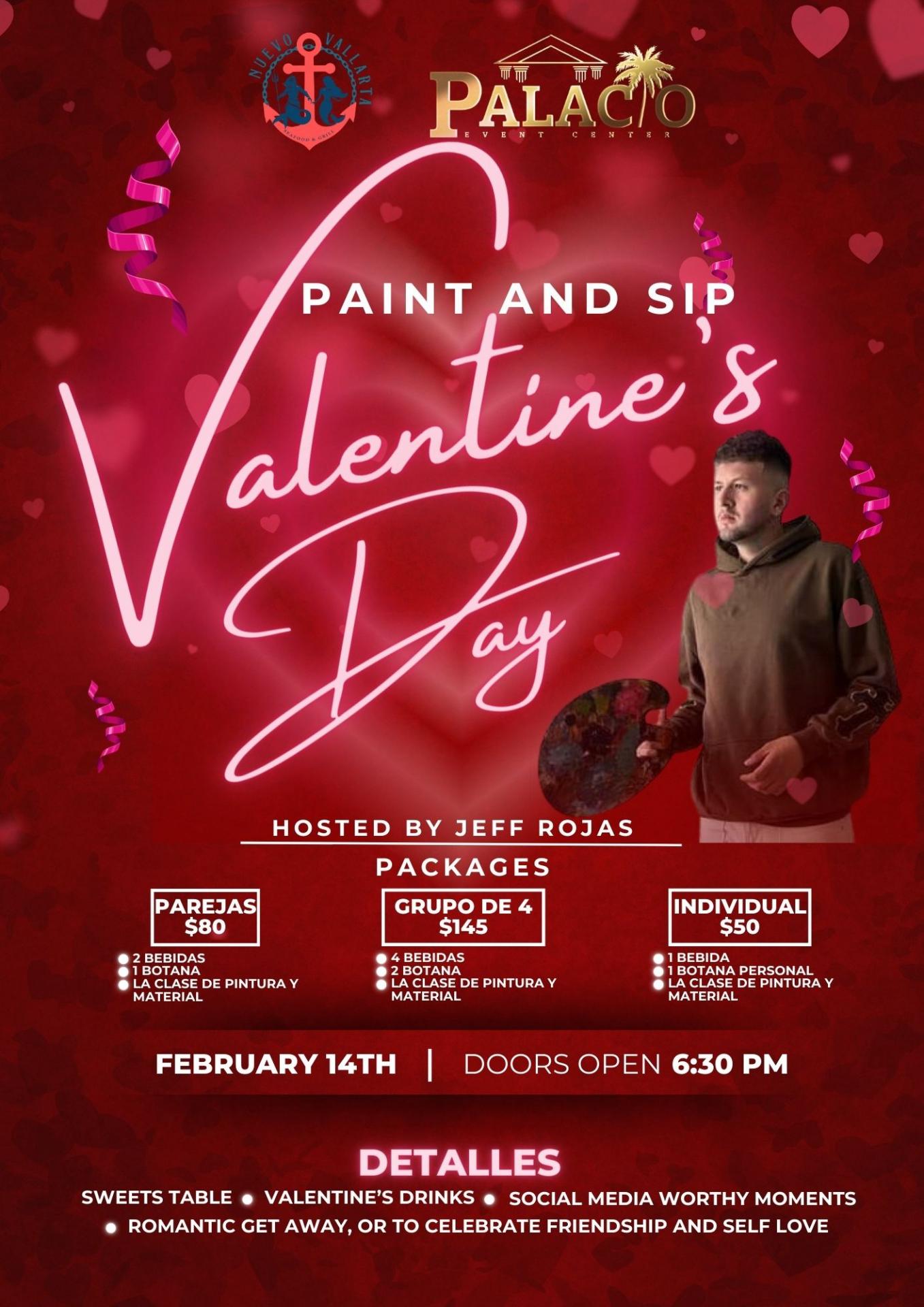 Paint and Sip Valentines Day