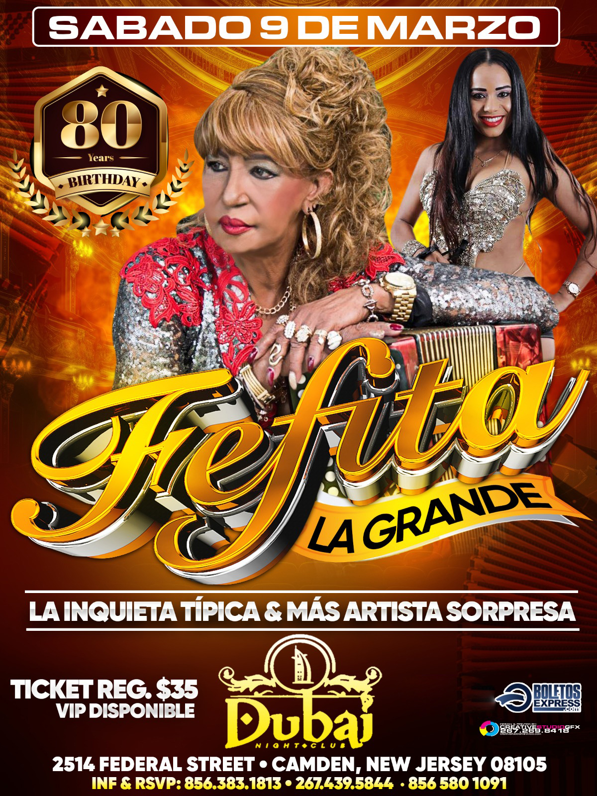 EVENTO CANCELADO FEFITA LA GRANDE REMBOLSOS REALIZADOS Tickets