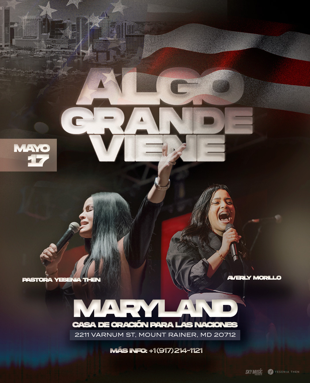 PASTORA YESENIA THEN & AVERLY MORILLO Tickets BoletosExpress