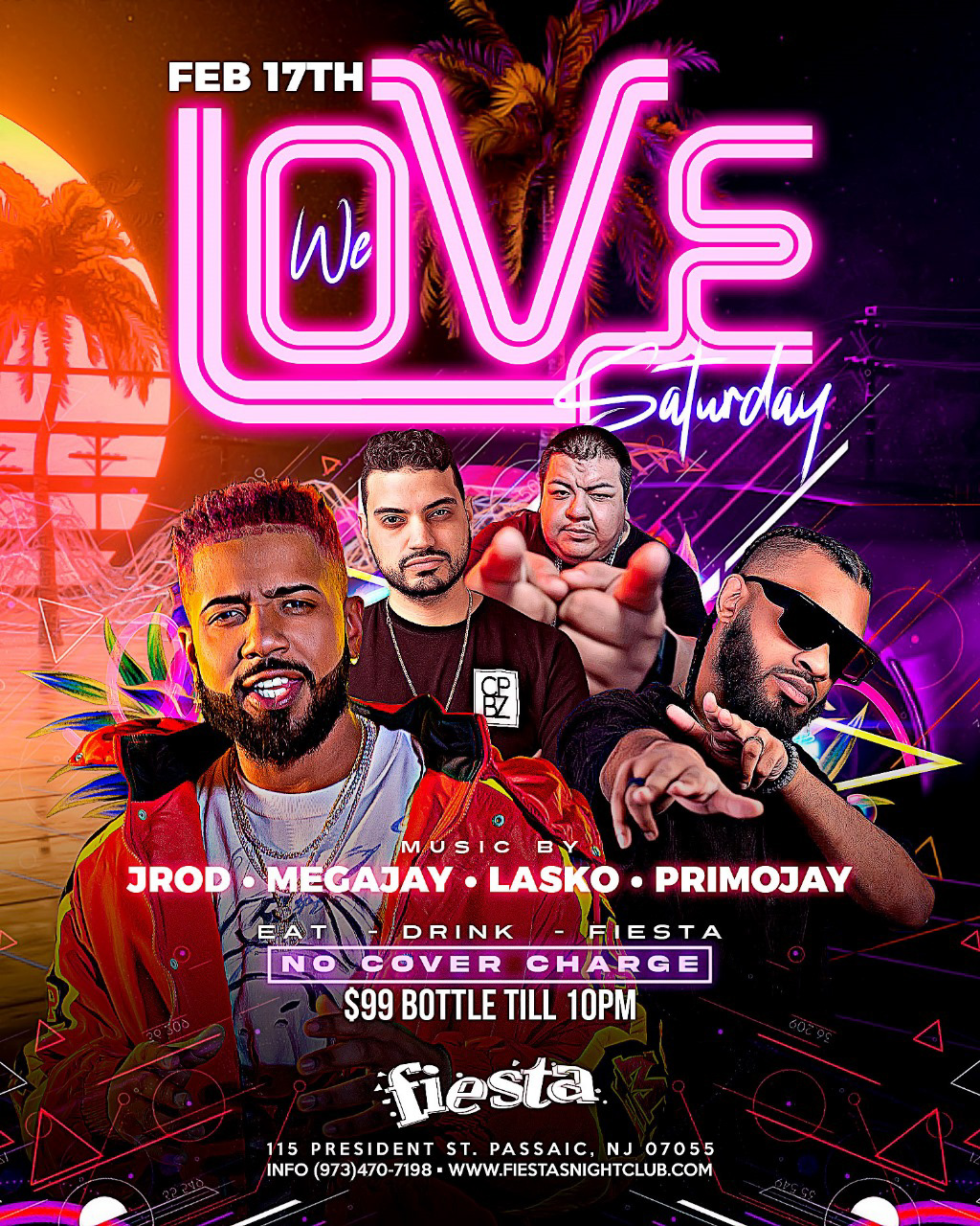 Buy tickets for DJ JROD, DJ MEGAJAY, DJ LASKO, DJ PRIMOJAY DJ JROD, DJ MEGAJAY, DJ LASKO, DJ PRIMOJAY