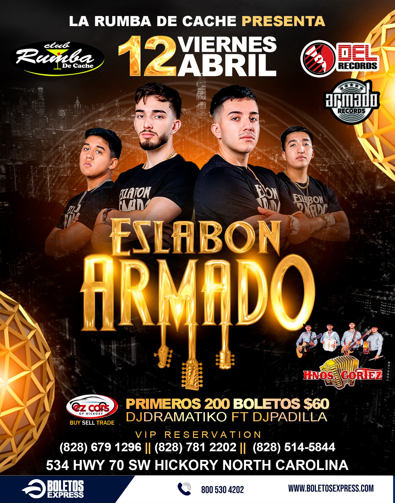Ticketmaster Eslabon Armado 09