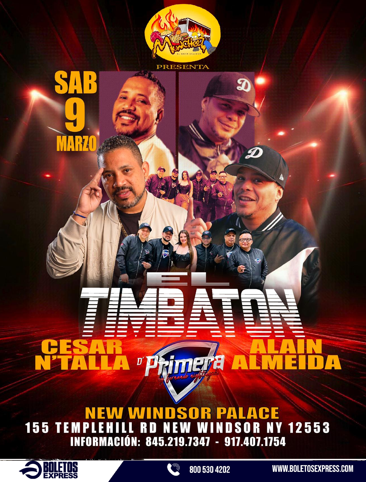 EL TIMBATÓN CESAR N' TALLA | ALAIN ALMEIDA