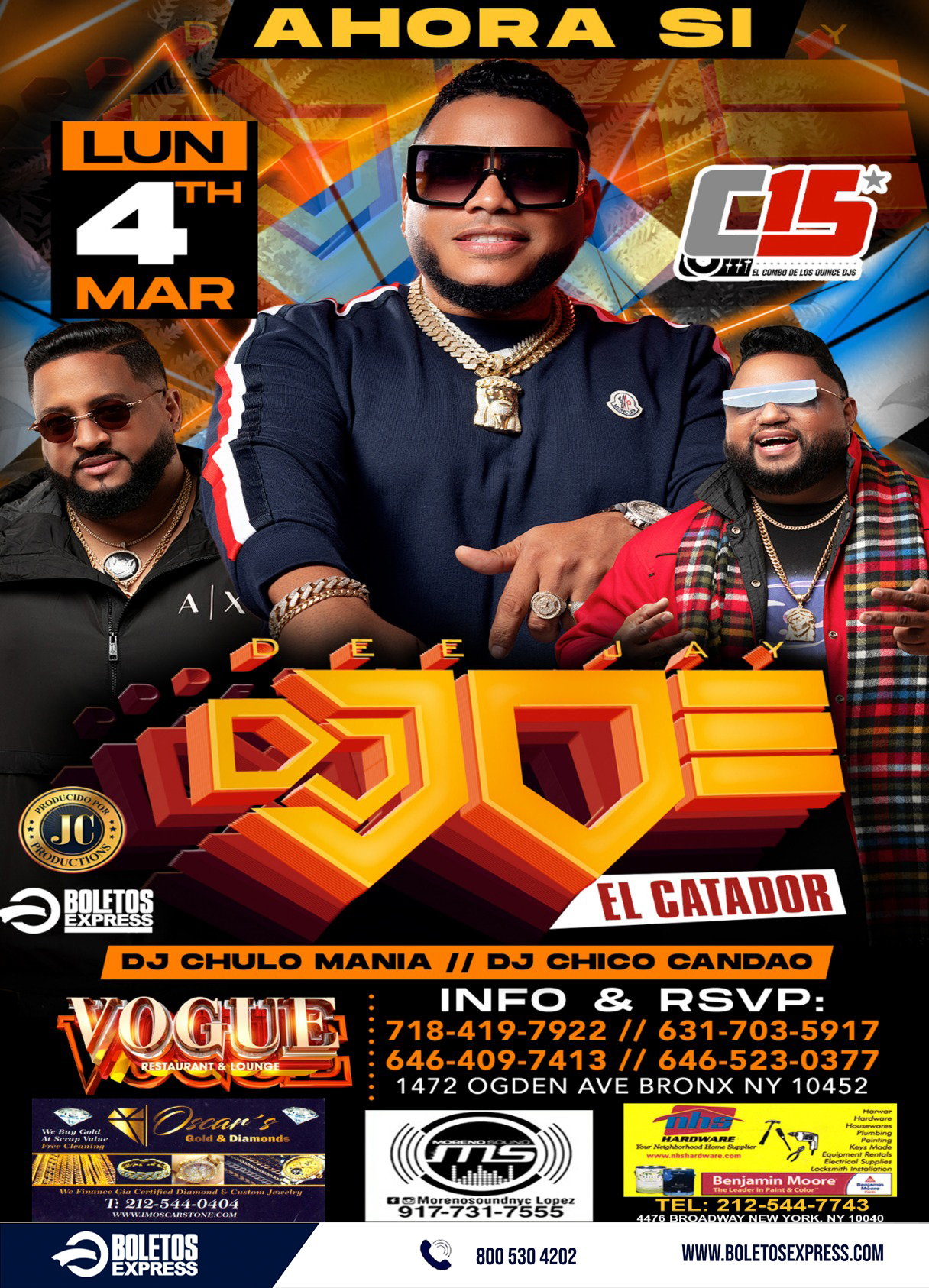 Buy tickets for DJ JOE EL CATADOR DJ JOE EL CATADOR