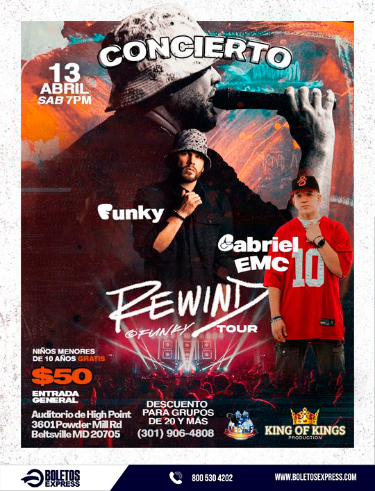 Buy tickets for FUNKY | GABRIEL EMC FUNKY | GABRIEL EMC
