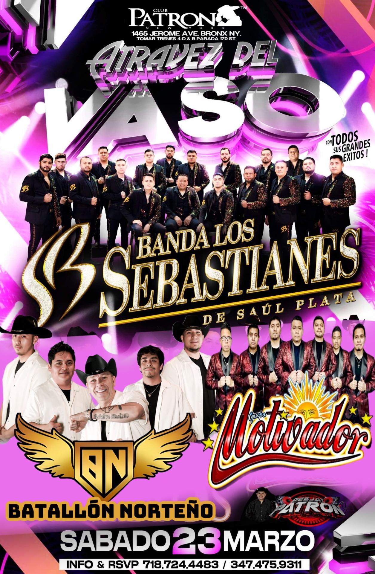 BANDA LOS SEBASTIANES PATRON NY