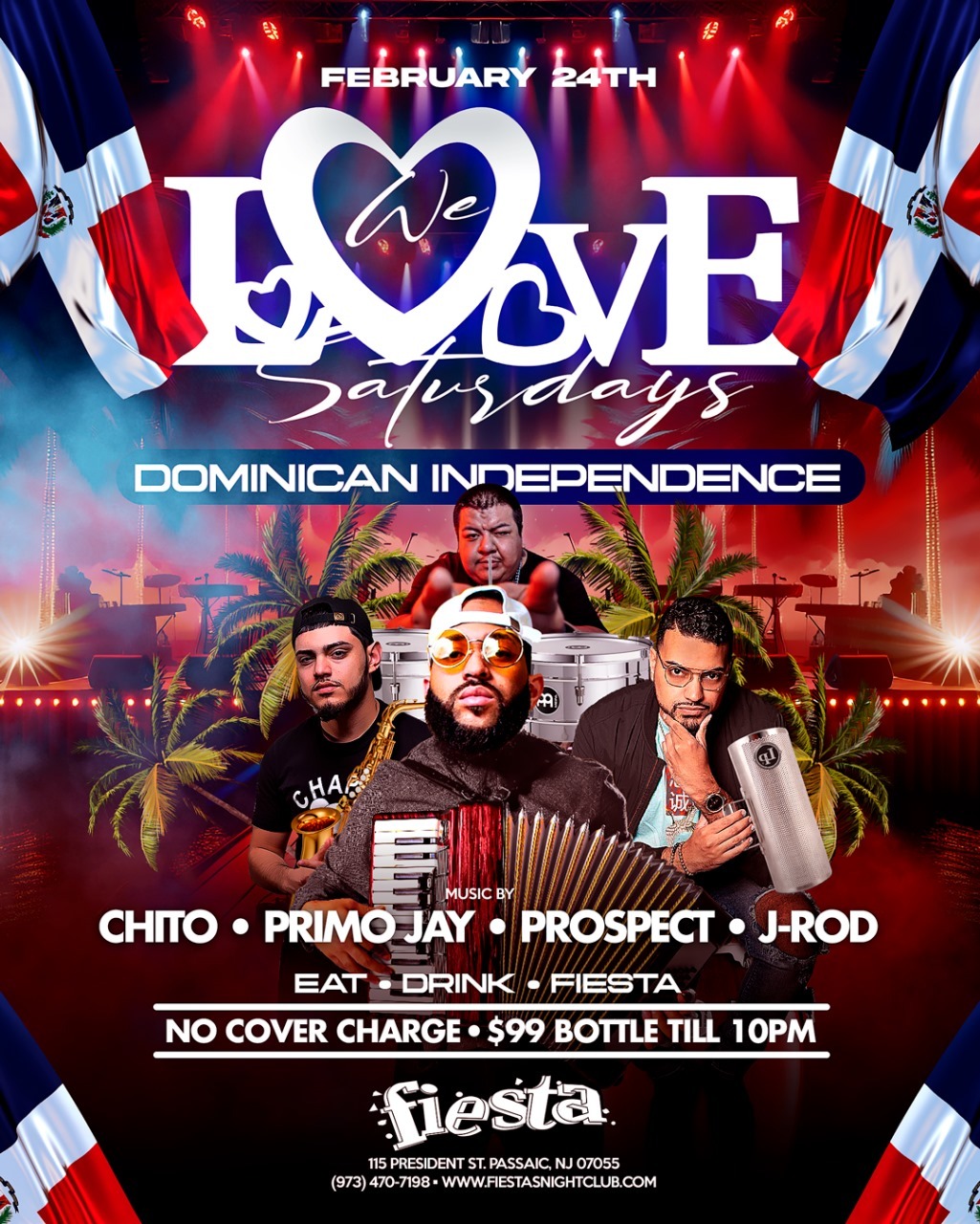 DJ CHITO, DJ PRIMO JAY, DJ PROSPECT, DJ J-ROD