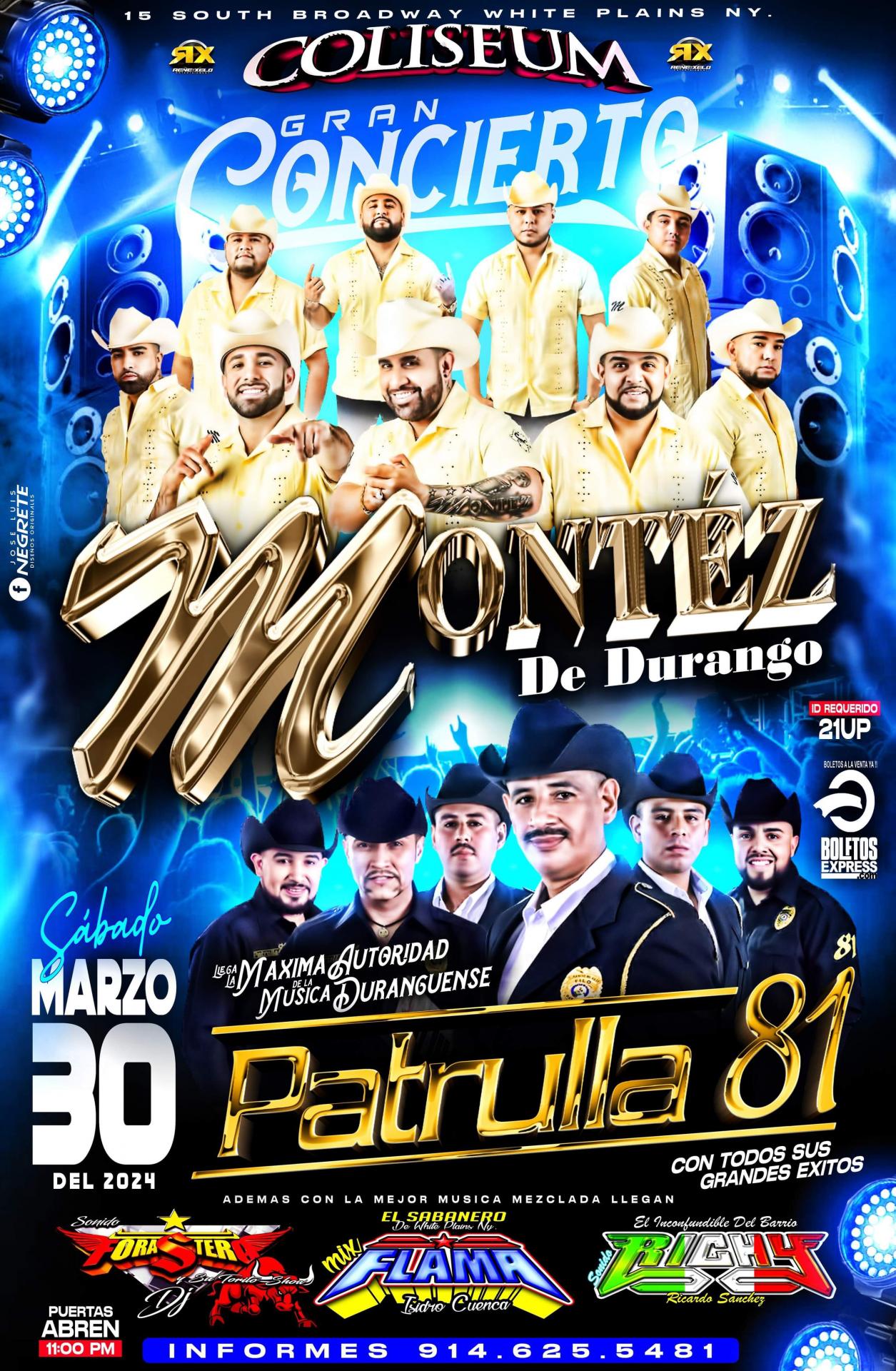 Buy tickets for MONTEZ DE DURANGO | PATRULLA 81 MONTEZ DE DURANGO | PATRULLA 81