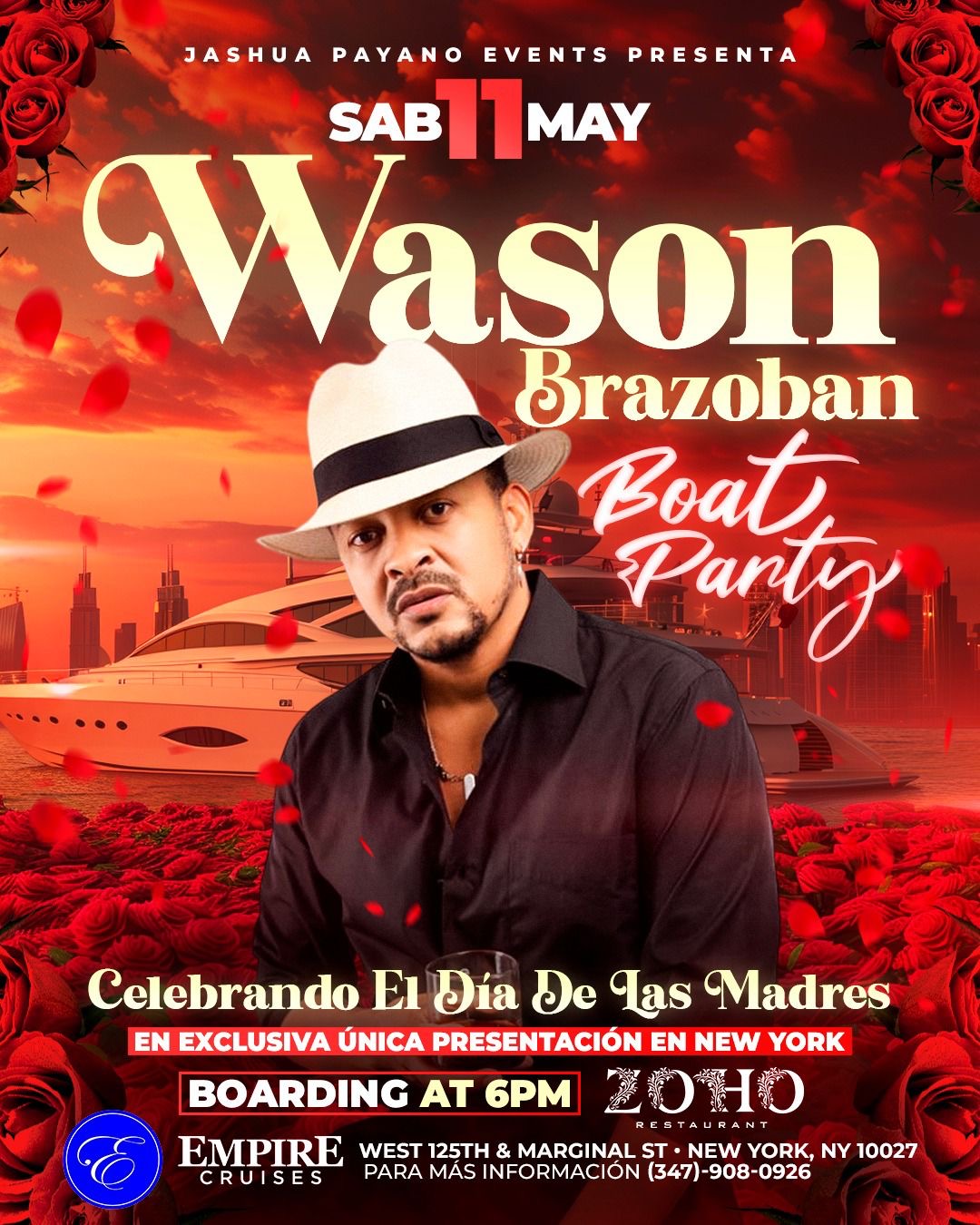 WASON BRAZOBAN BOAT PARTY