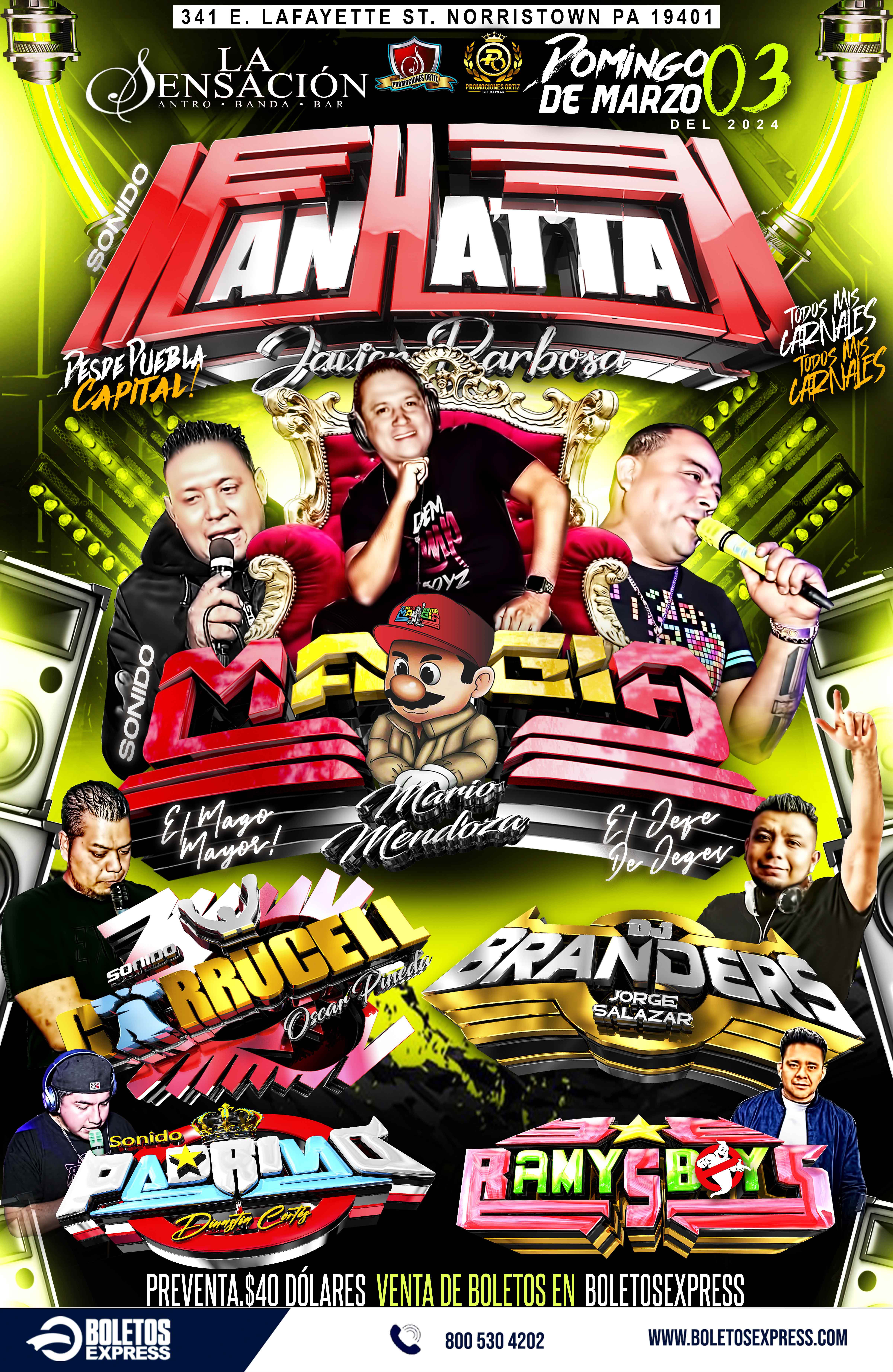 Buy tickets for SONIDO MANHATTAN | SONIDO MAGIA SONIDO MANHATTAN | SONIDO MAGIA