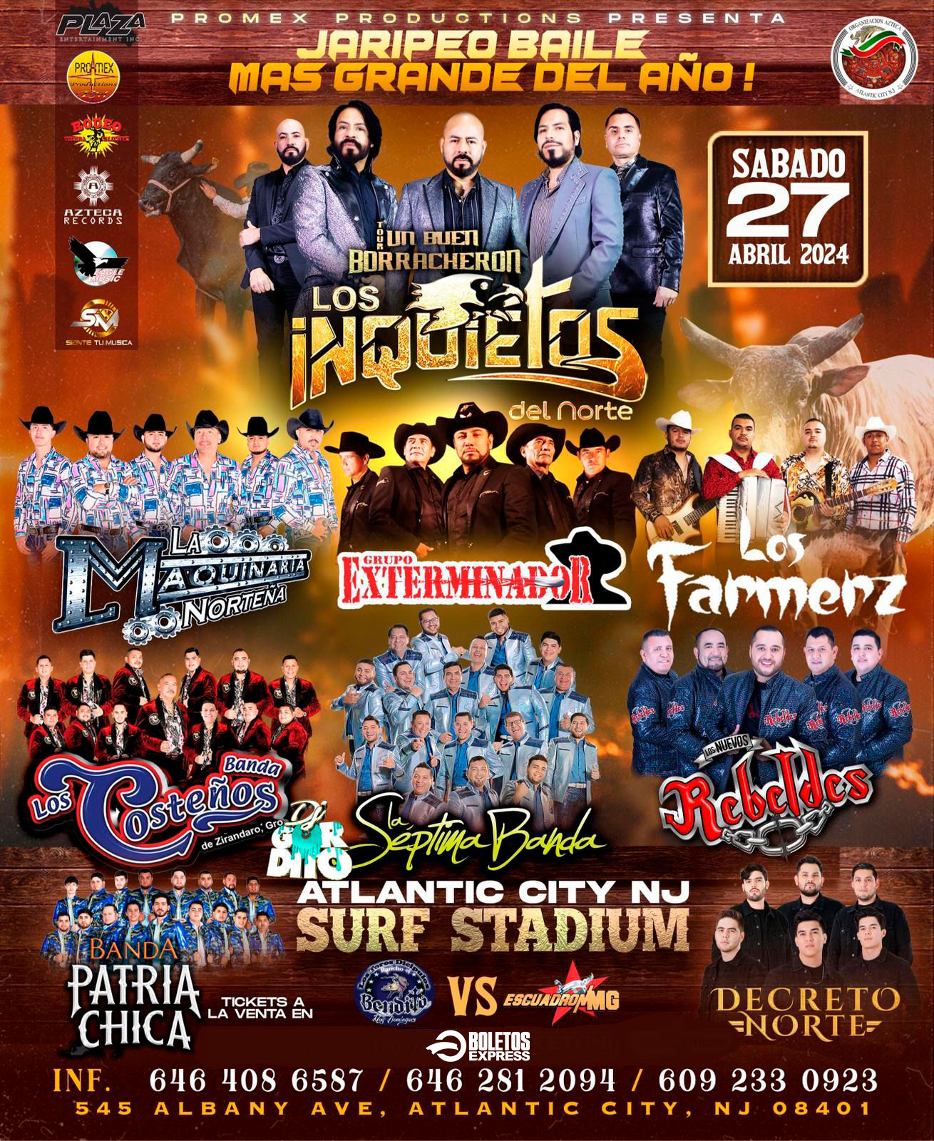 Buy tickets for LOS INQUIETOS DEL NORTE LOS INQUIETOS DEL NORTE